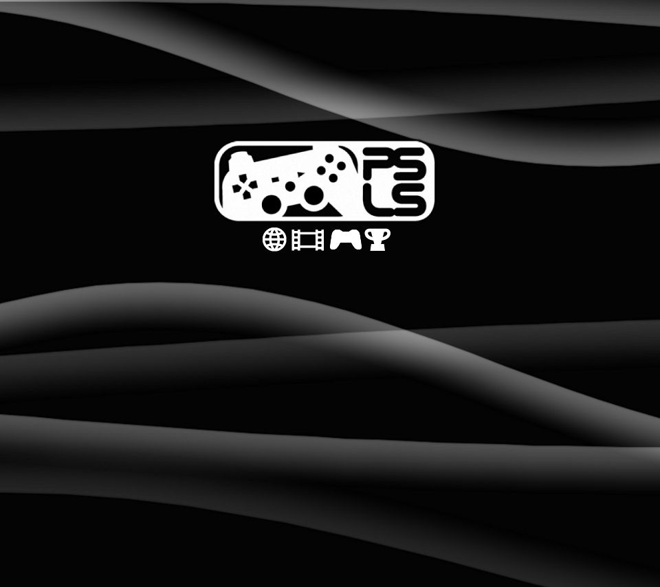 Logo PlayStation controller nero, 960x854 HD, Desktop