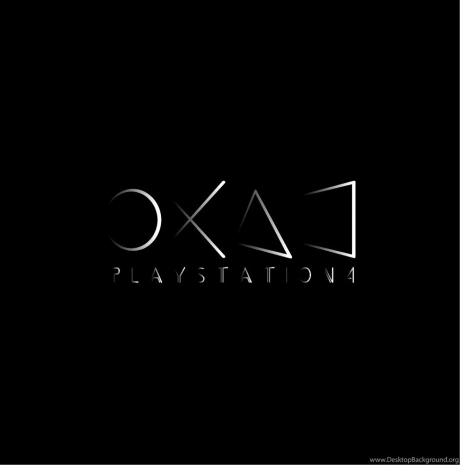 Logo PlayStation 4 nero, 940x950 Full HD Verticale, iPhone Plus