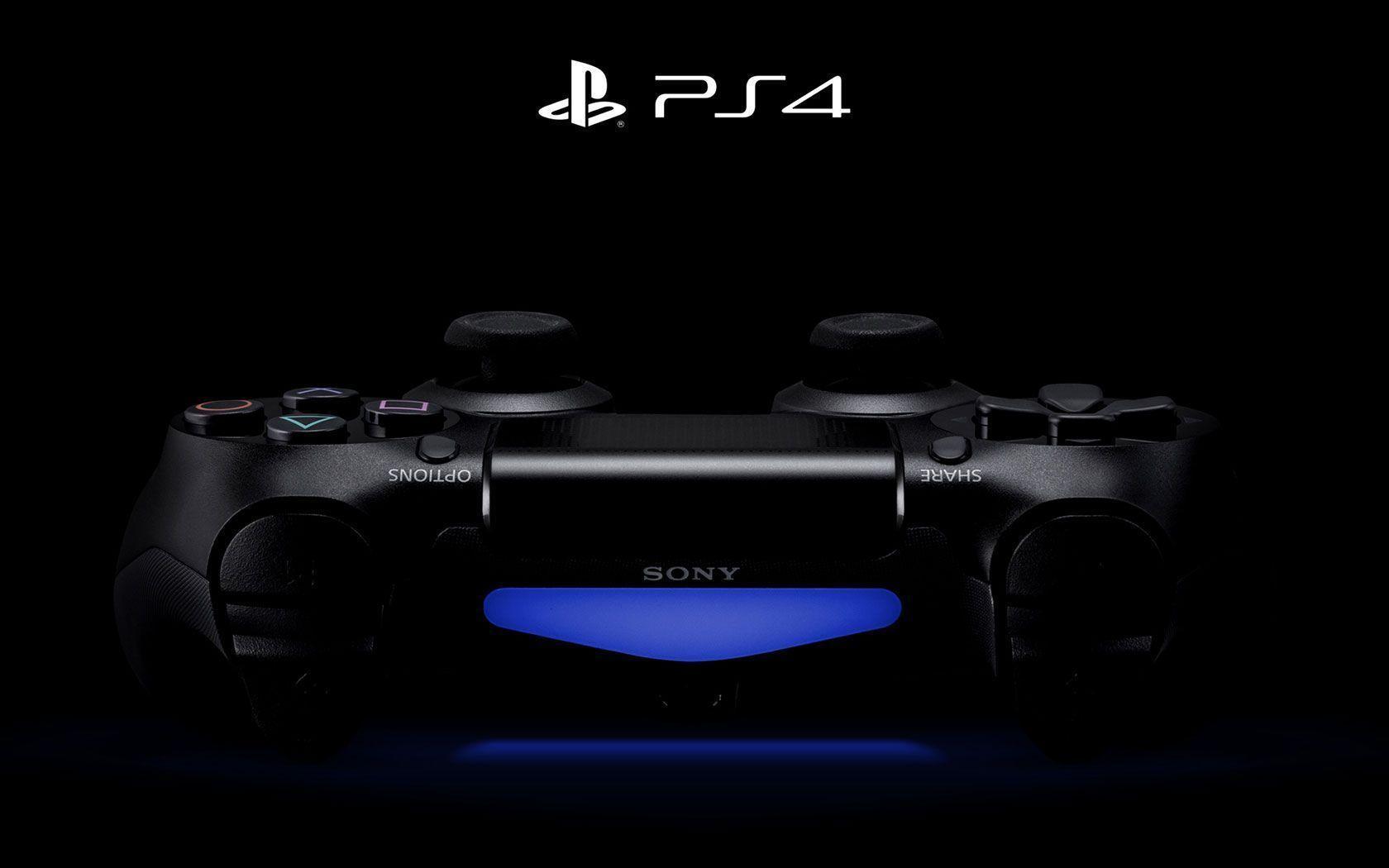 Controller PS4 nero luce blu, 1680x1050 900p, Desktop