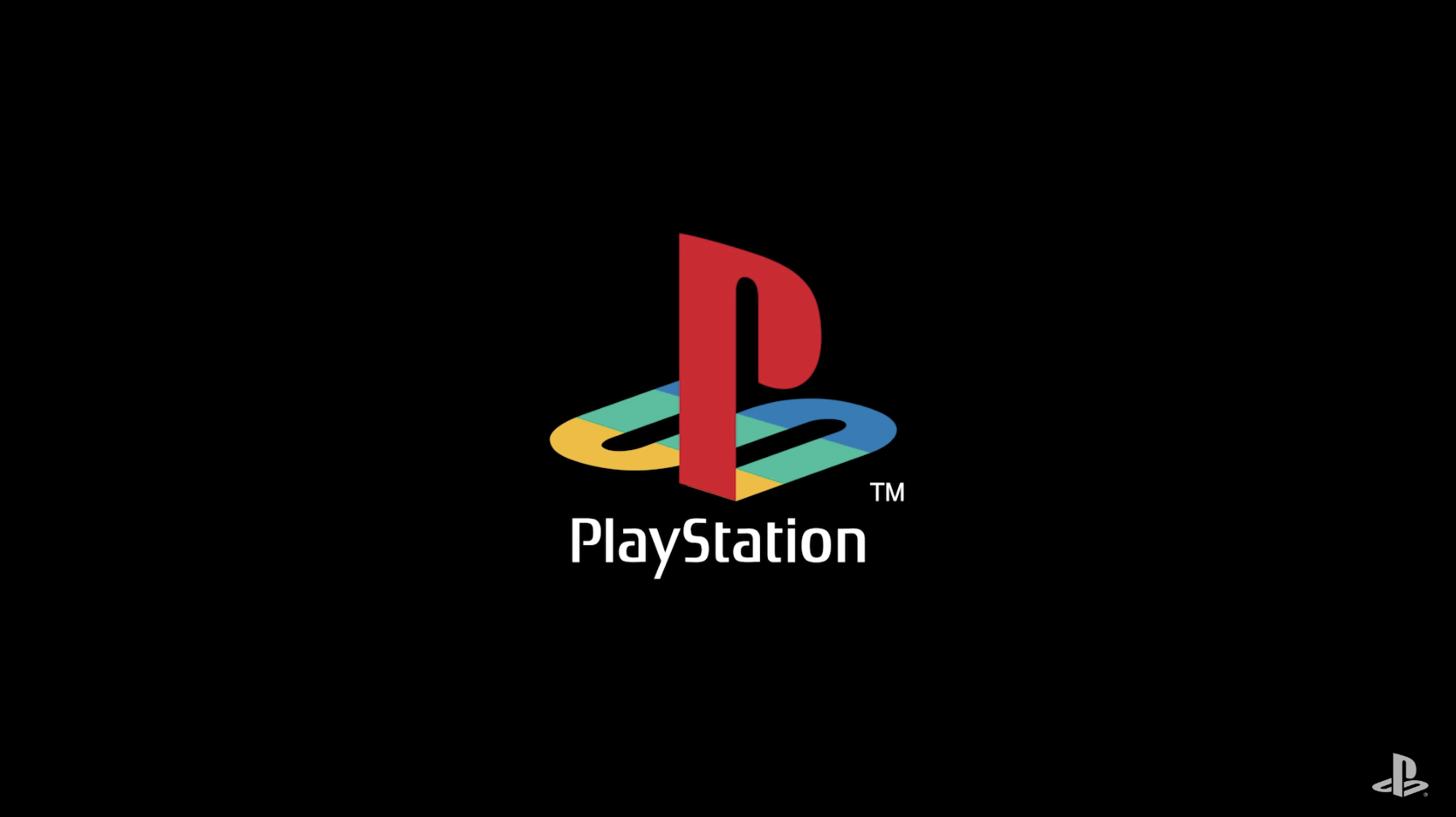 Logo PlayStation su nero, 1699x953 900p, Desktop