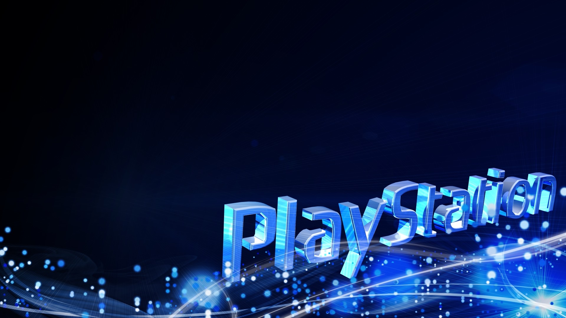 Logo PlayStation blu 3D, 1920x1080 Full HD 1080p, Desktop