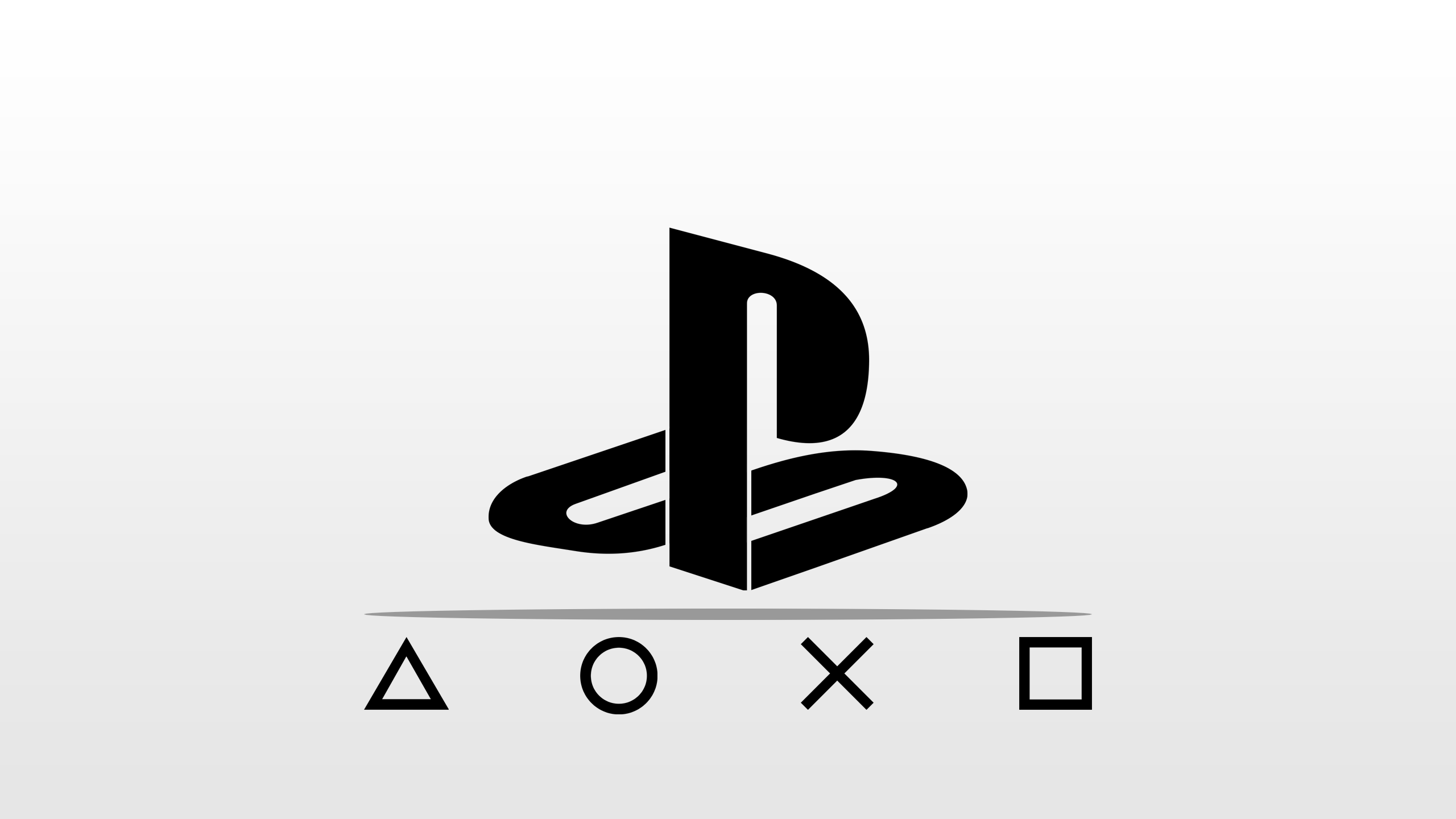 Logo PlayStation con simboli controller, 2560x1440 1440p, Desktop