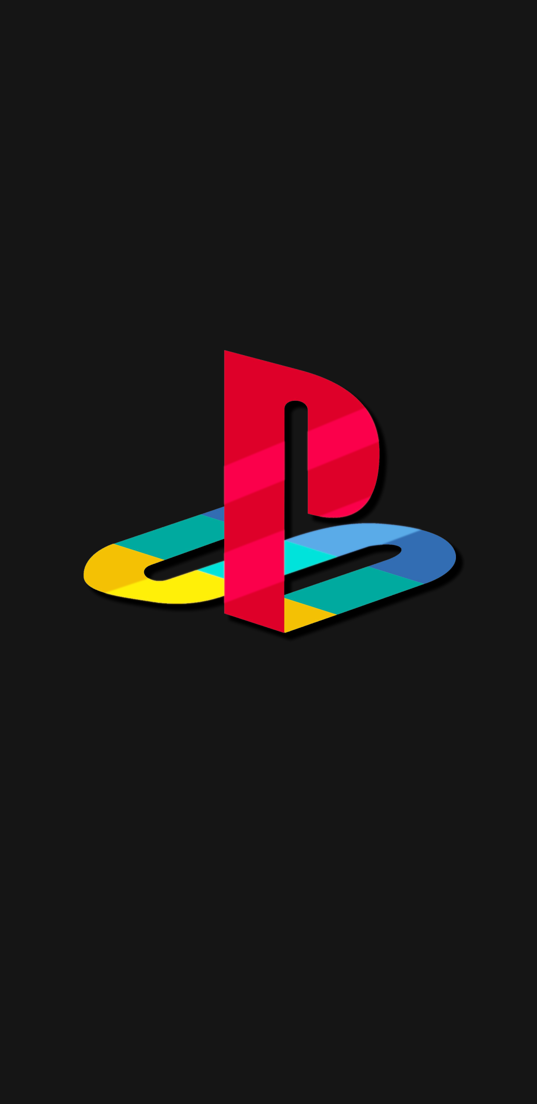 Logo PlayStation colorato, 1080x2220 Full HD Verticale, Samsung Galaxy