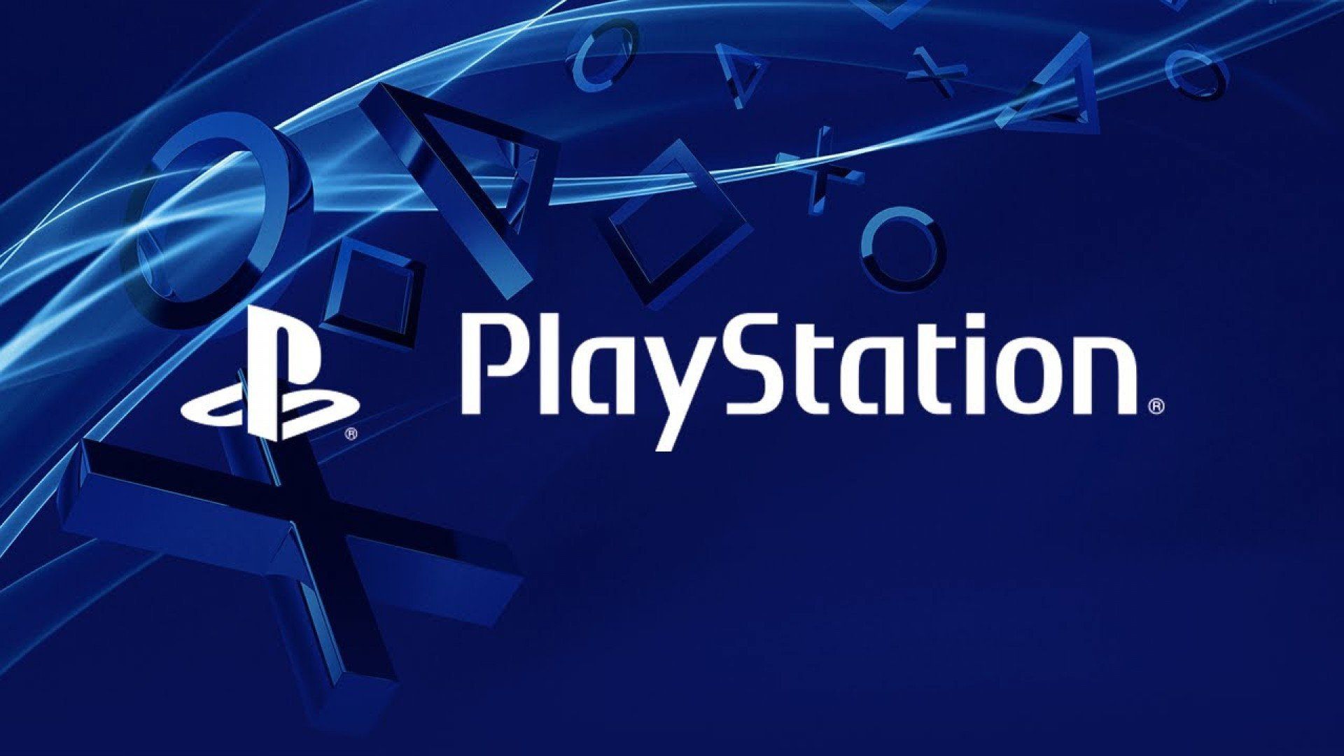 Logo PlayStation blu, 1920x1080 Full HD, PC