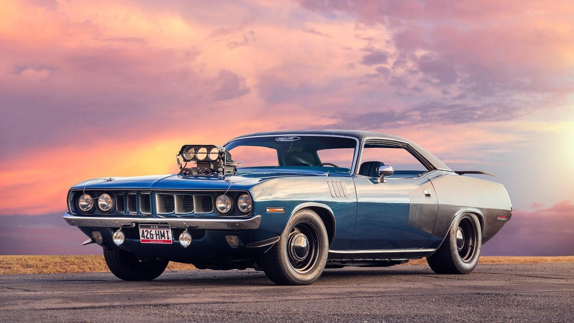 Plymouth Road Runner muscle car, 1920x1080 Full HD 1080p, Laptop