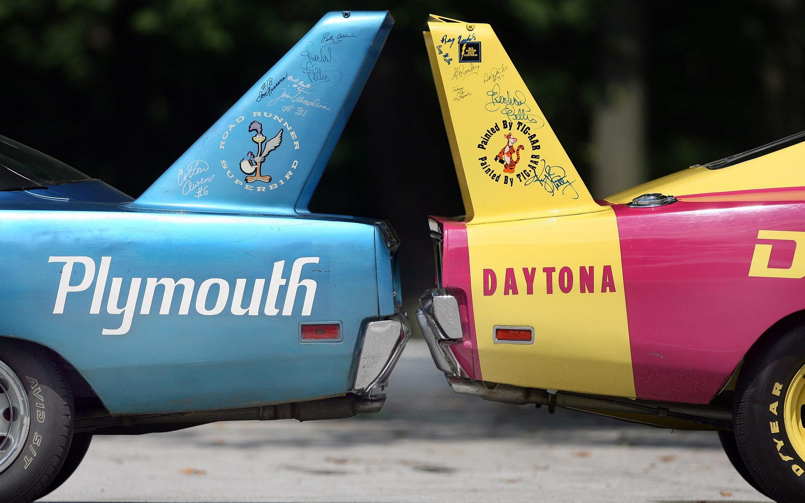 Plymouth Superbird vs Dodge Daytona, 2560x1600 2K+, PC