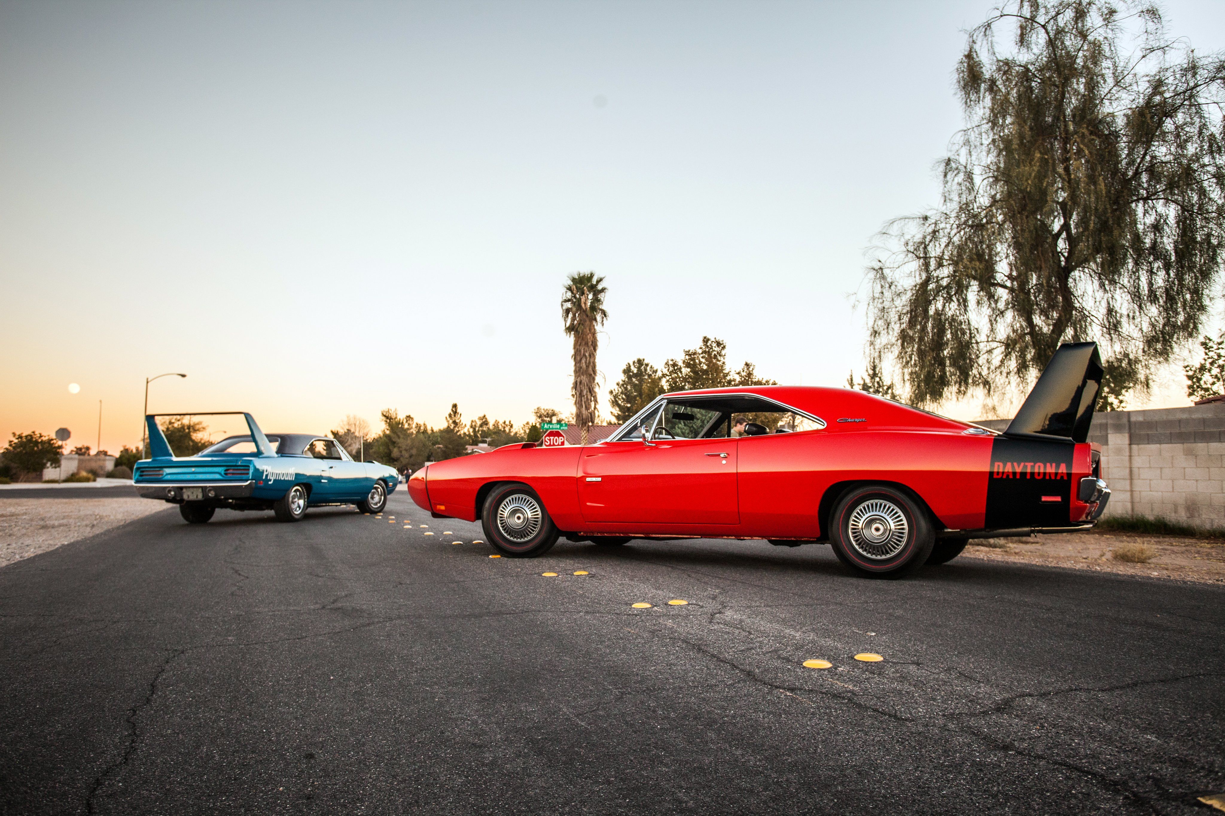 Plymouth Road Runner rossa classica, 4096x2731 Ultra HD, 4K TV