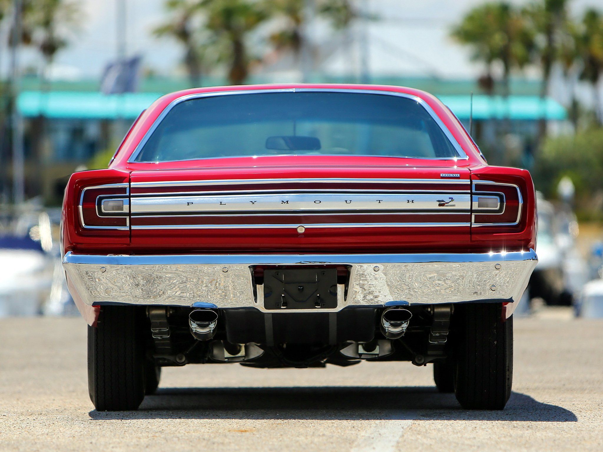 Plymouth Road Runner rossa retro, 2048x1536 2K, Desktop