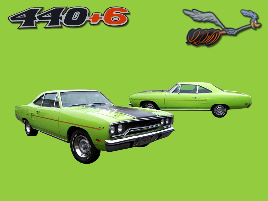 Plymouth Road Runner nera, 1024x1540 Verticale, Telefono