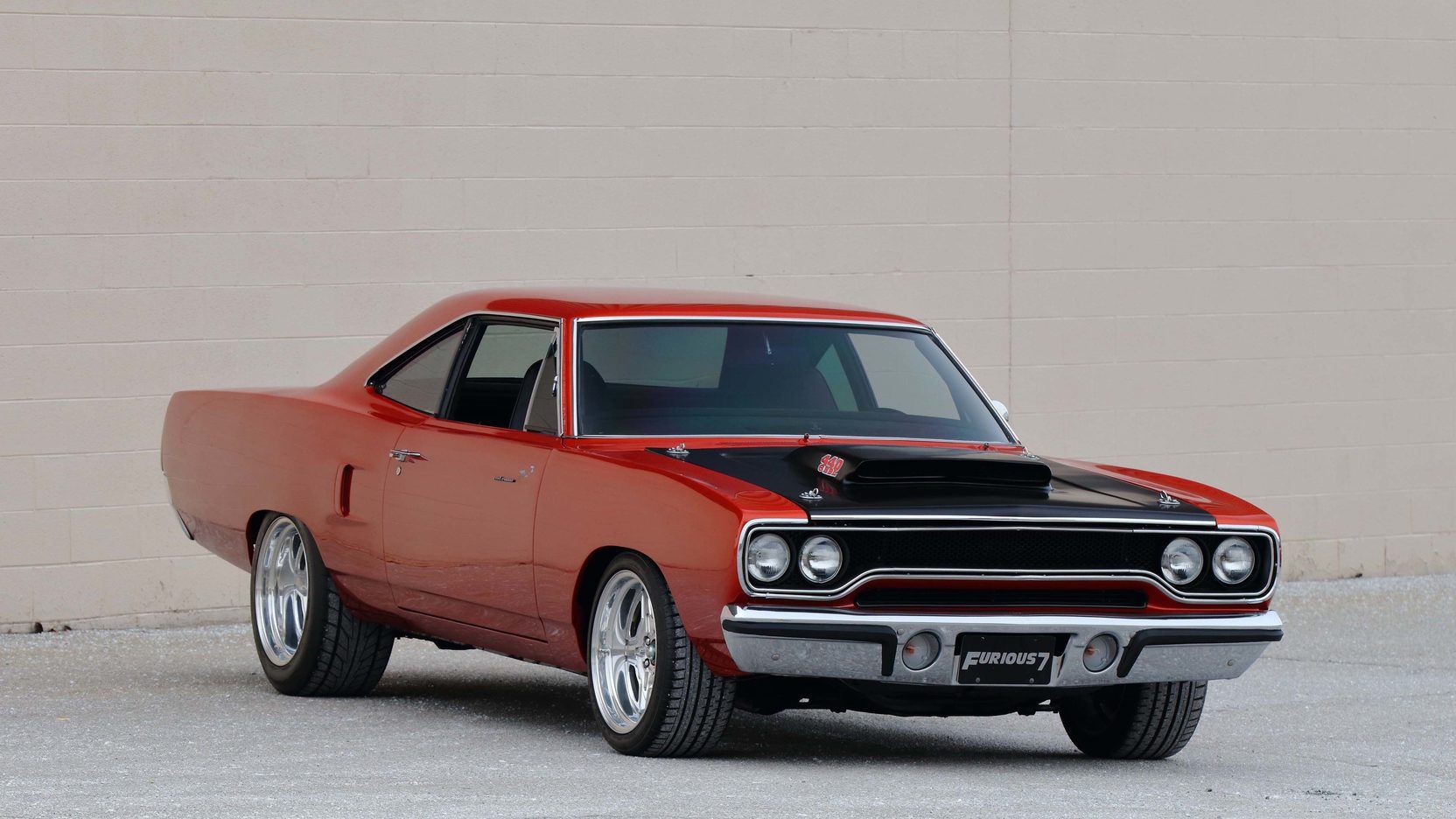 Plymouth Road Runner bianca, 1920x1080 Full HD, PC Desktop
