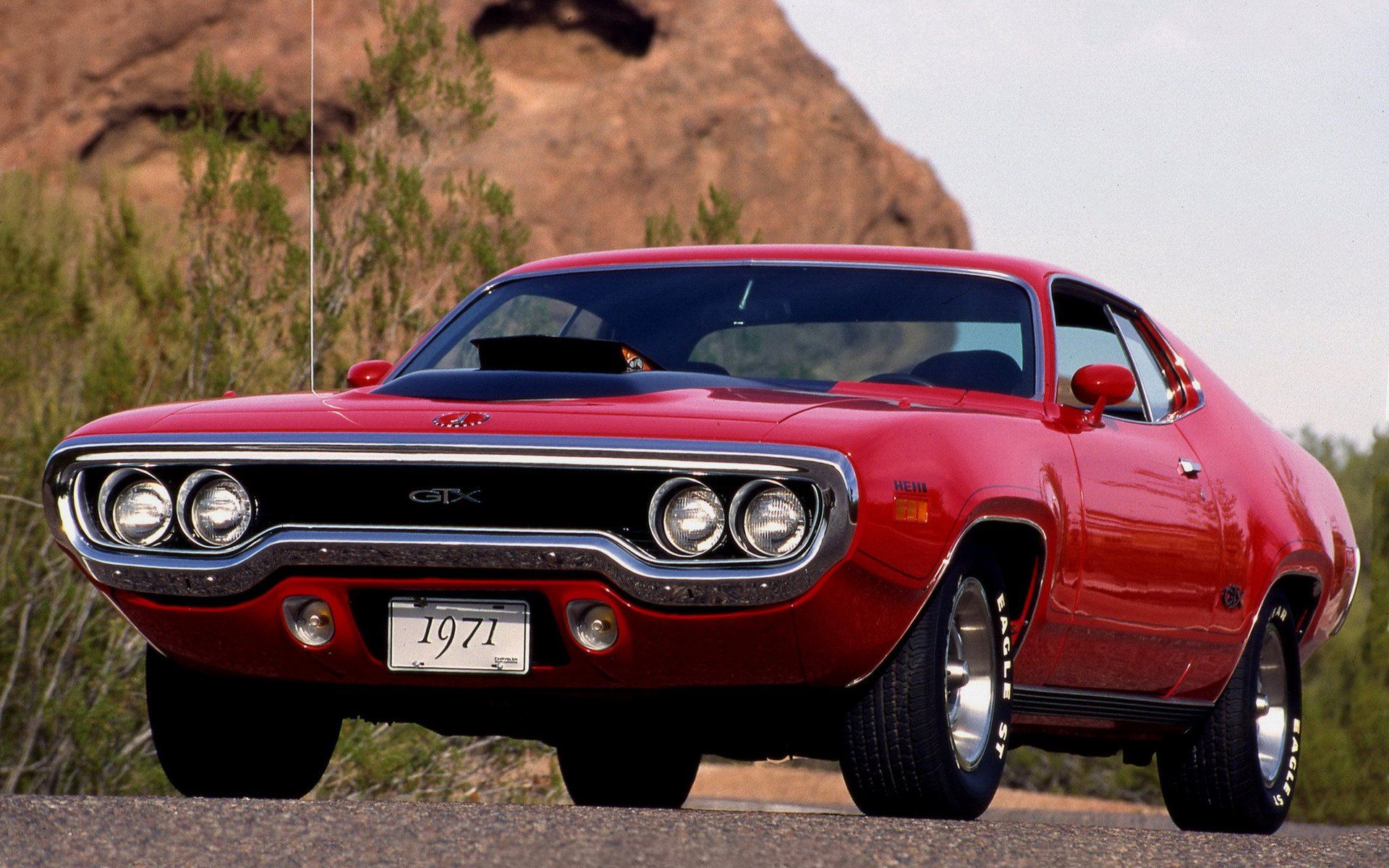 Plymouth Road Runner rossa, 1920x1200 Full HD+ WUXGA, PC