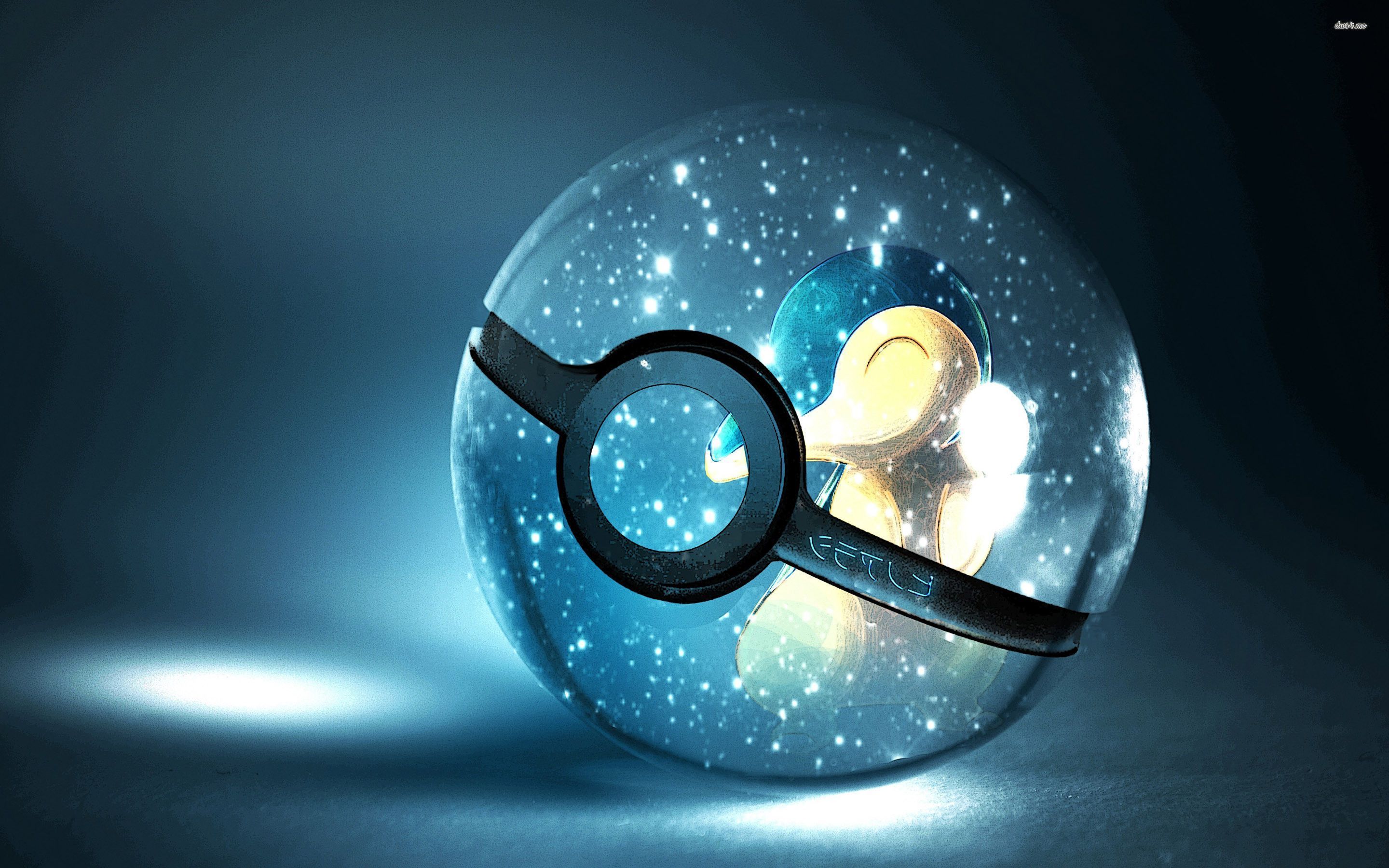 Poké Ball di vetro luminosa, 2880x1800 2K+, MacBook Pro