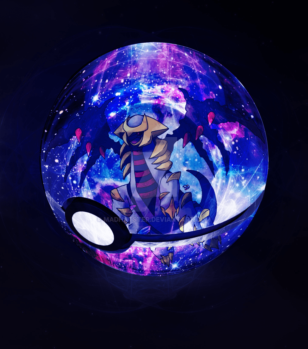 Poké Ball con Kingdra galassia, 1024x1161 Full HD Verticale, Samsung Galaxy