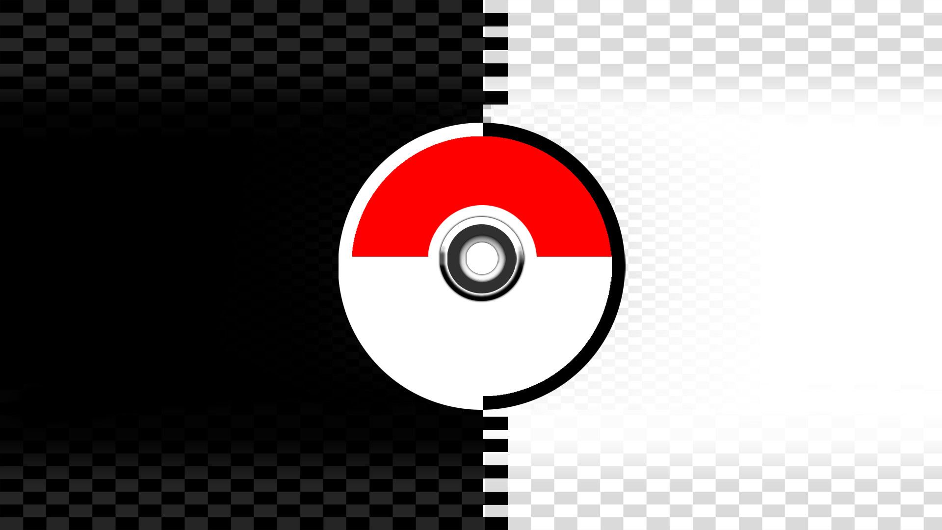 Pokeball metallica grigia scura, 1920x1080 Full HD 1080p, Laptop