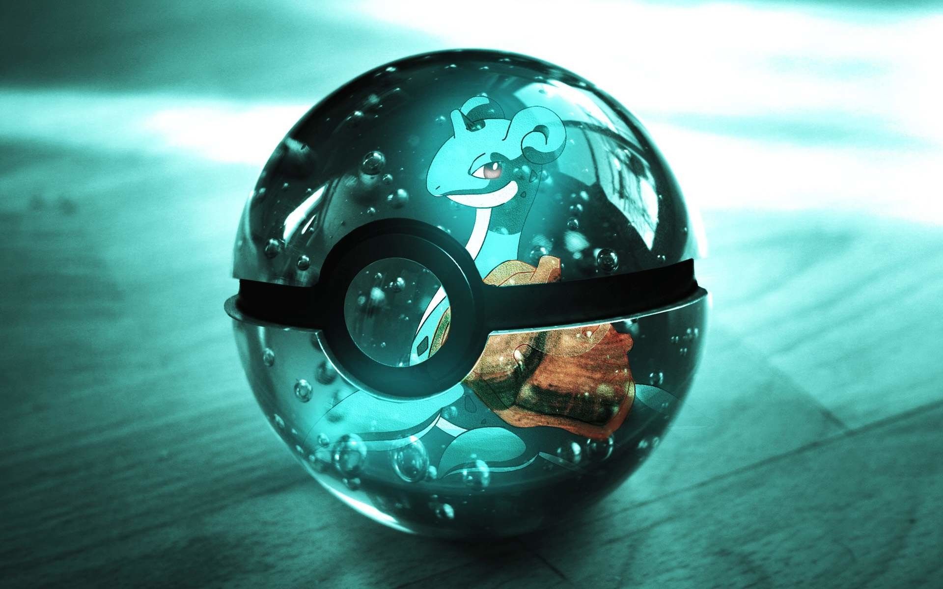 Poké Ball di vetro trasparente, 1920x1200 WUXGA, PC