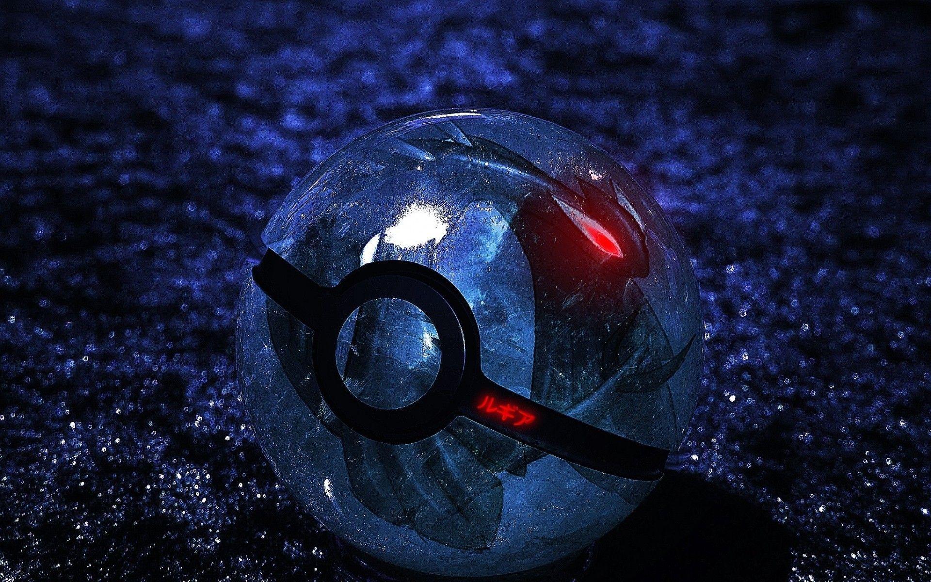 Poké Ball di vetro blu, 1920x1200 Full HD+ WUXGA, Laptop