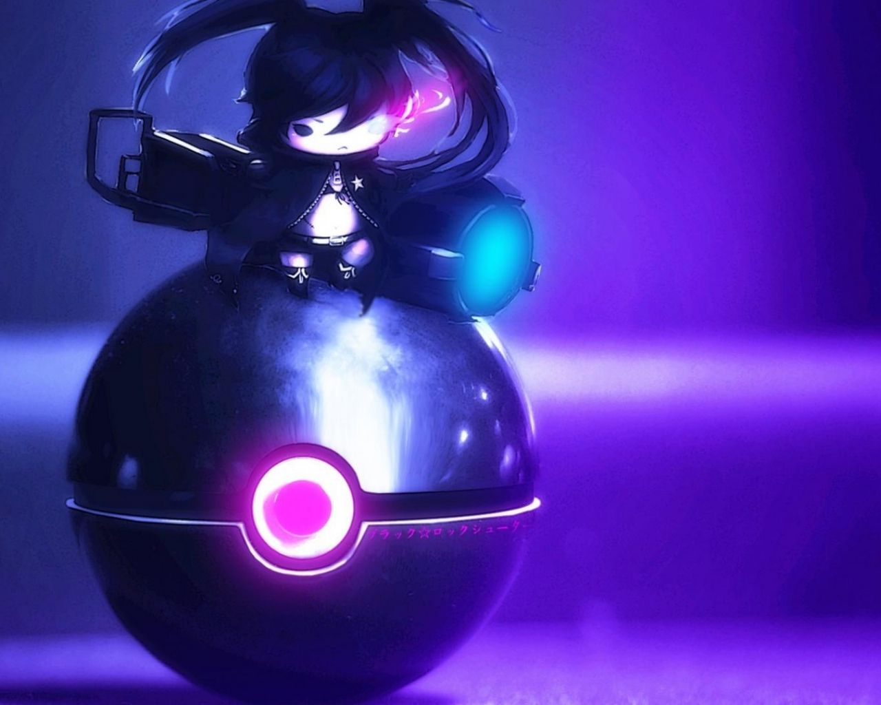 Personaggio anime su Poké Ball, 1280x1024 720p, Laptop
