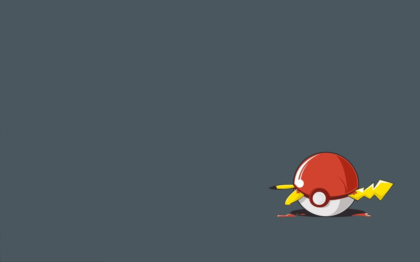 Poké Ball con orecchie Pikachu, Pokémon, 1440x900 HD, Desktop