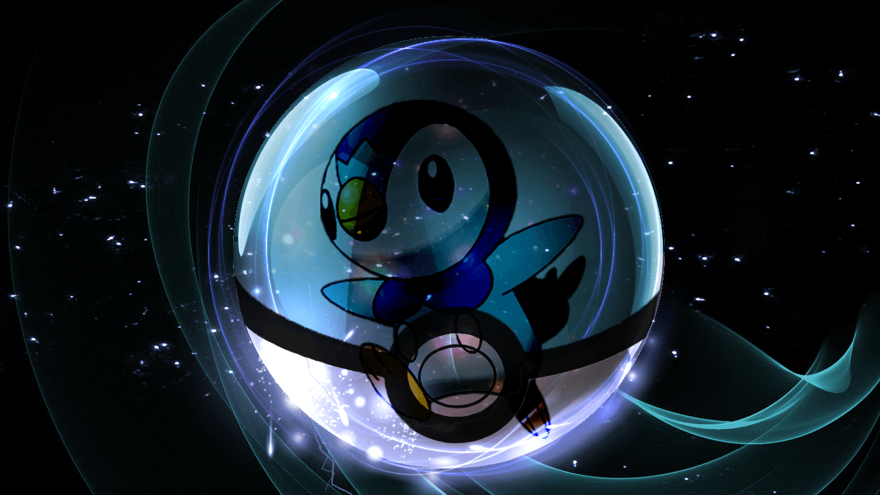 Piplup dentro Poké Ball, 1280x720 720p, Laptop