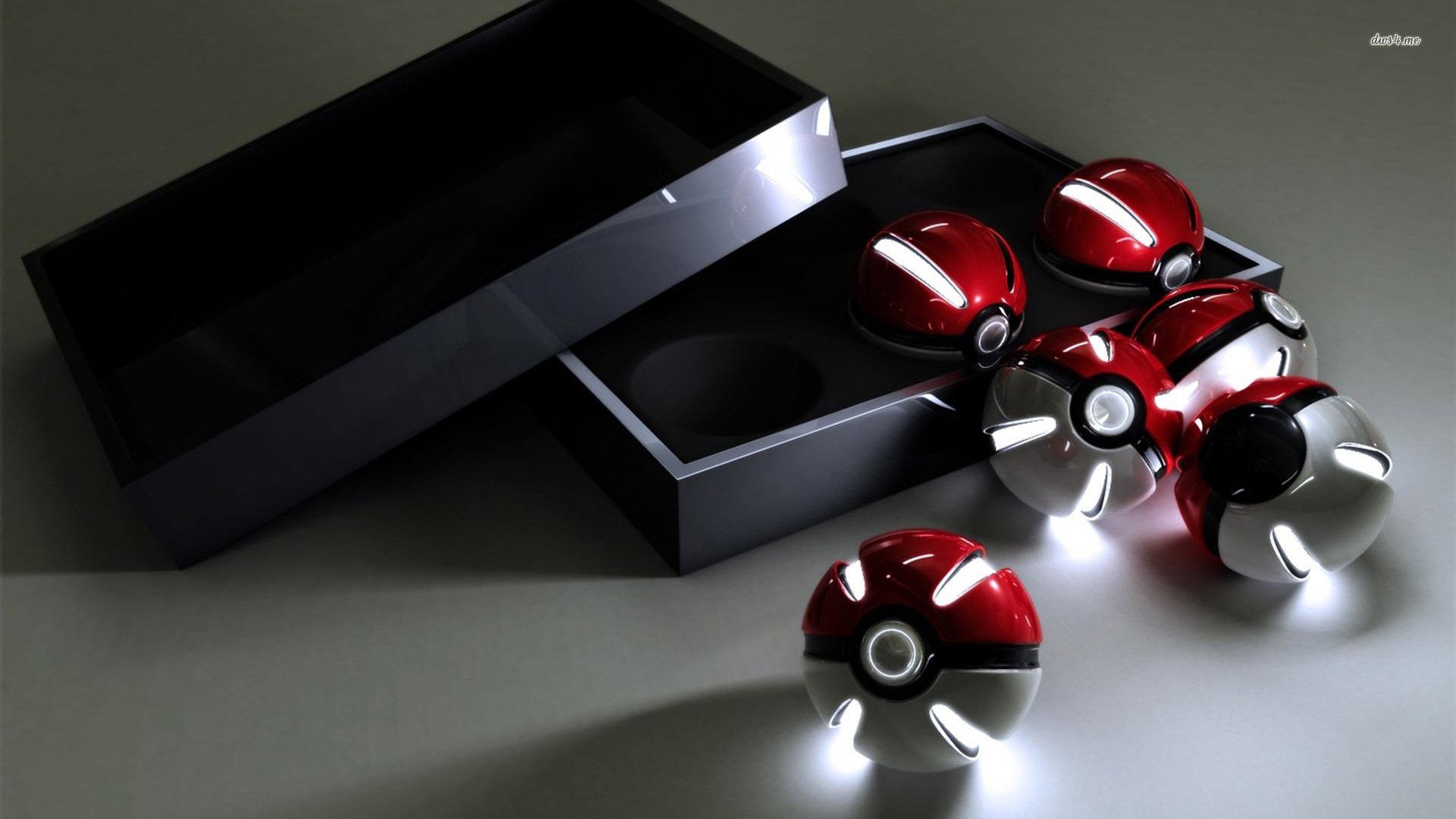 Poké Ball 3D sull'erba, 1152x962 HD, iMac