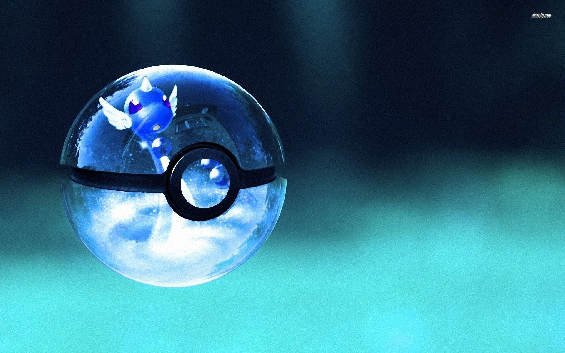 Poké Ball di cristallo blu, 1920x1200 Full HD+ WUXGA, PC
