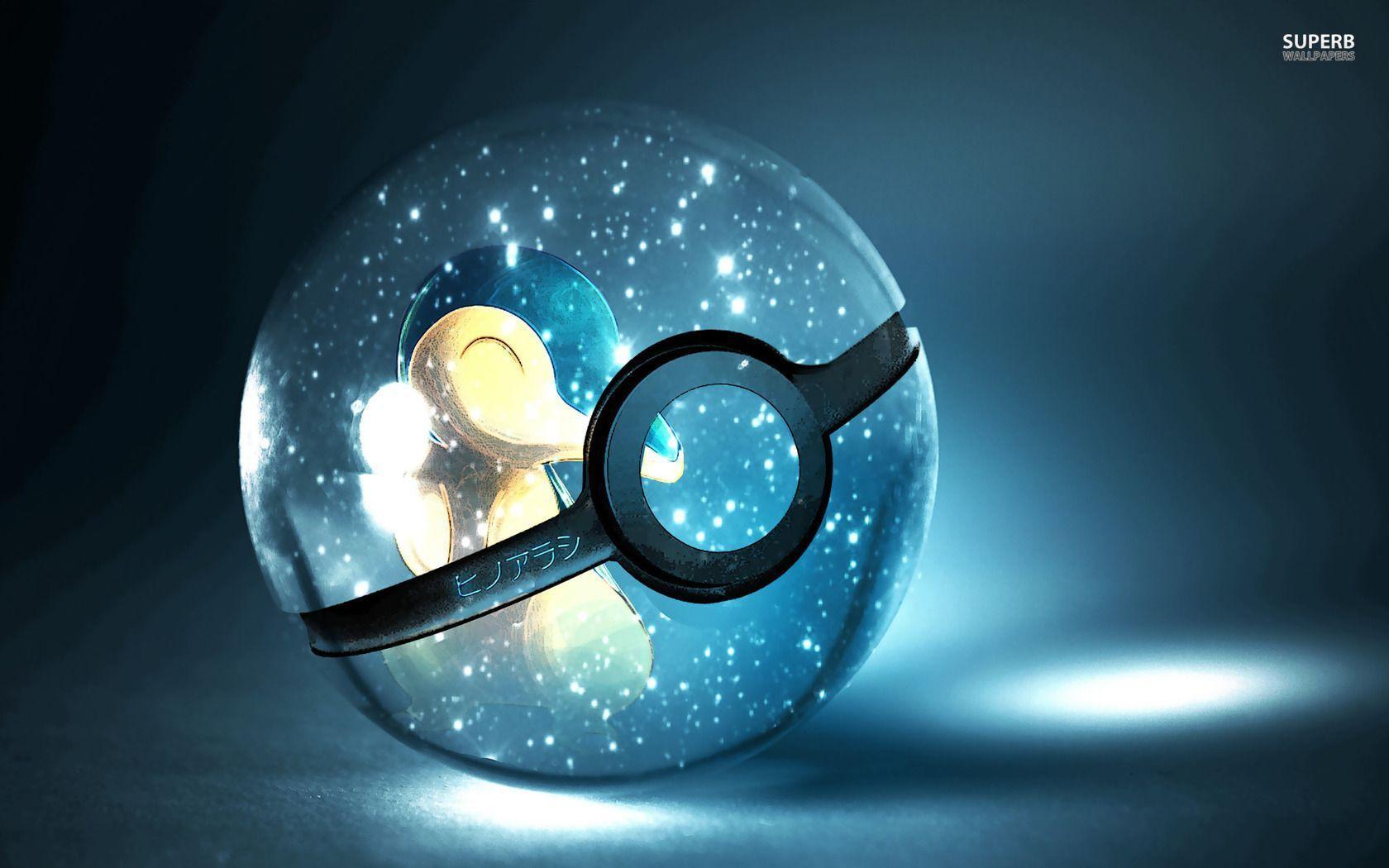 Poké Ball di cristallo blu, 1680x1050 HD, Lenovo Legion