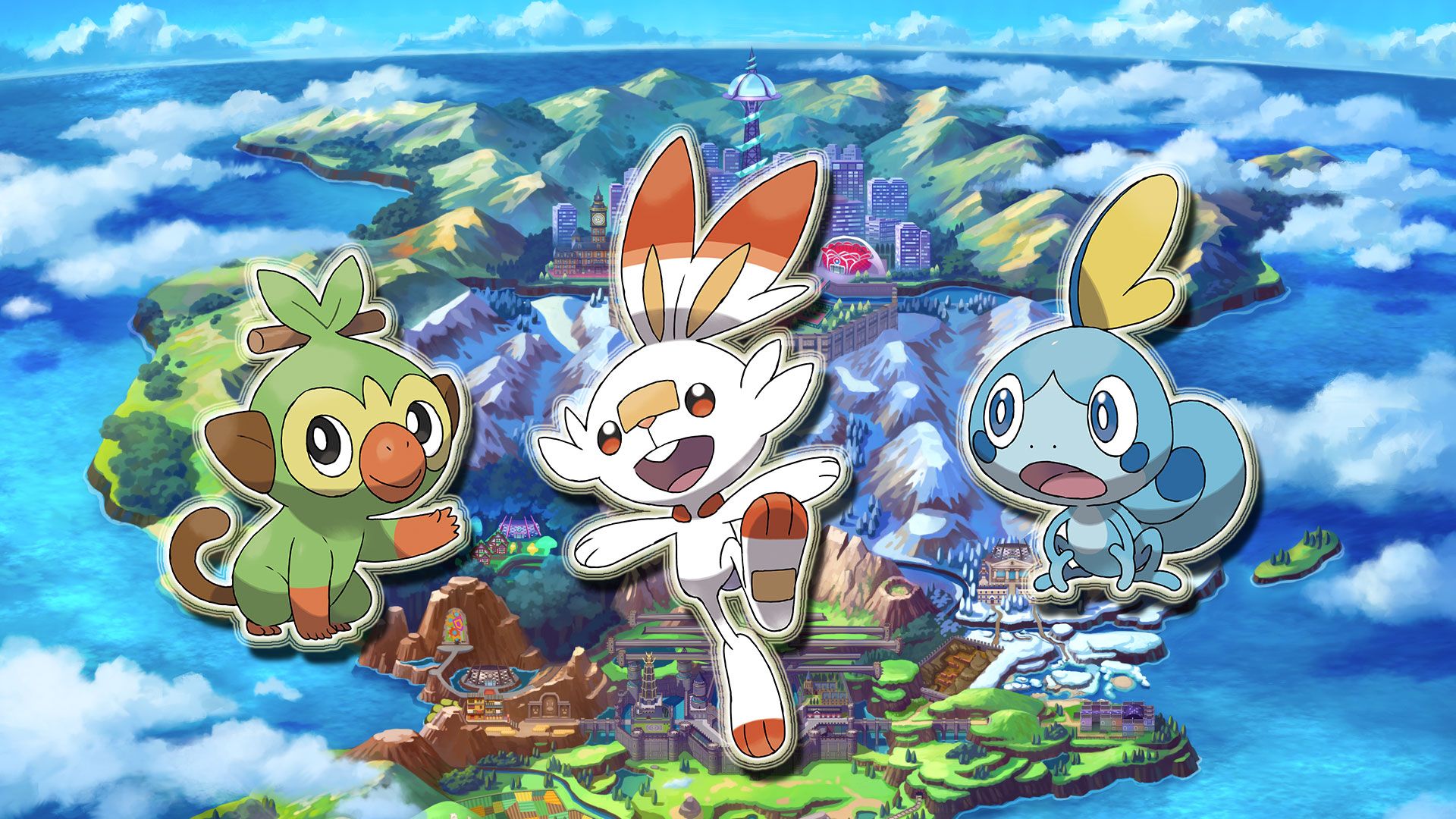Starter Pokémon griglia colorata, 2073x3750 Full HD Verticale, iPhone