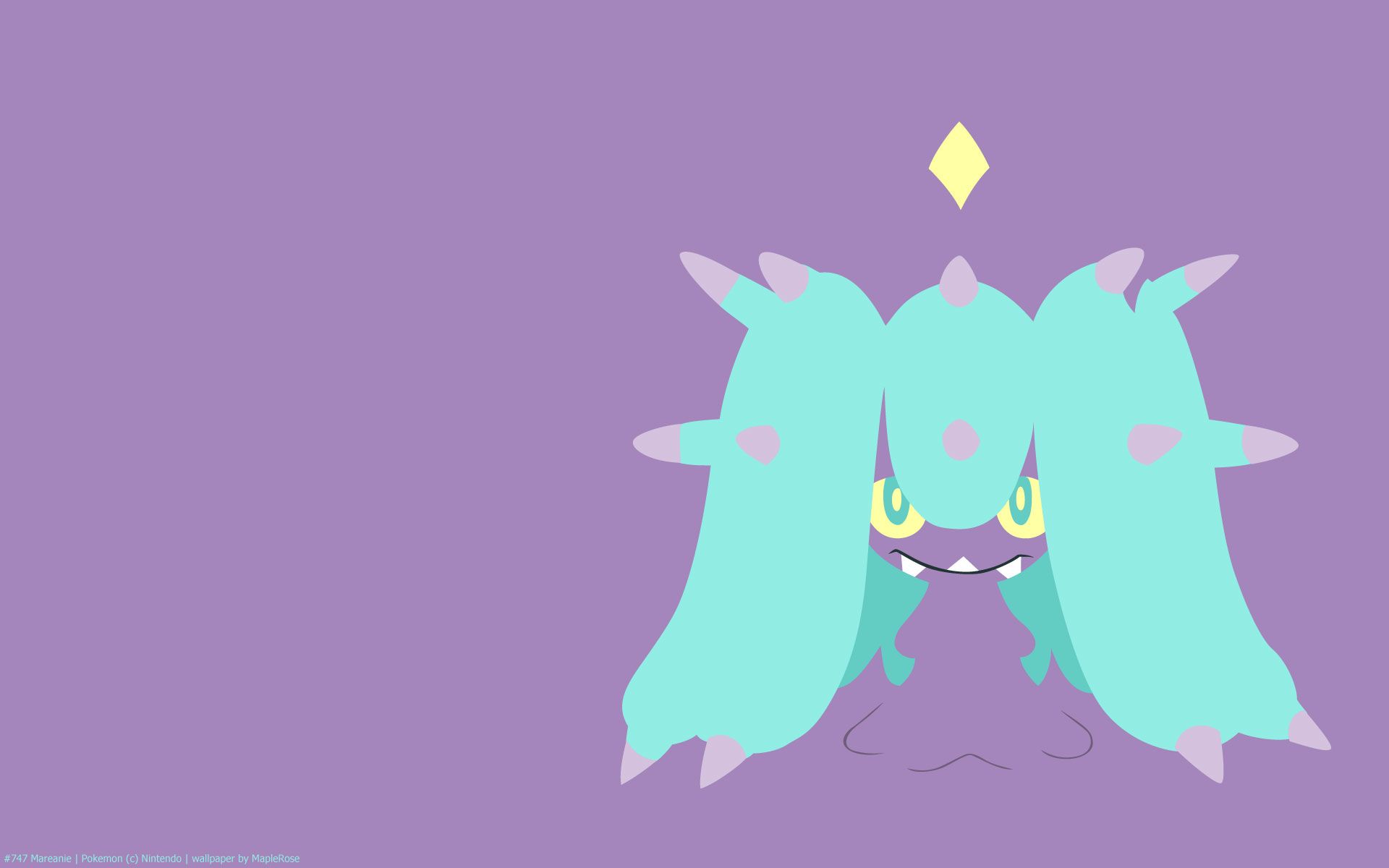 Umbreon minimalista Pokémon, 1920x1080 1080p, PC