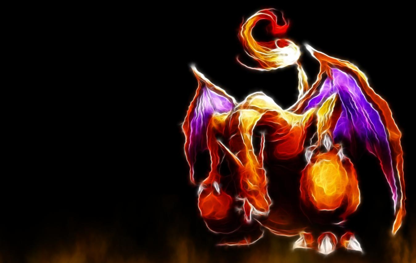 Flareon Pokémon sfondo nero, 1920x1200 Full HD+, iMac