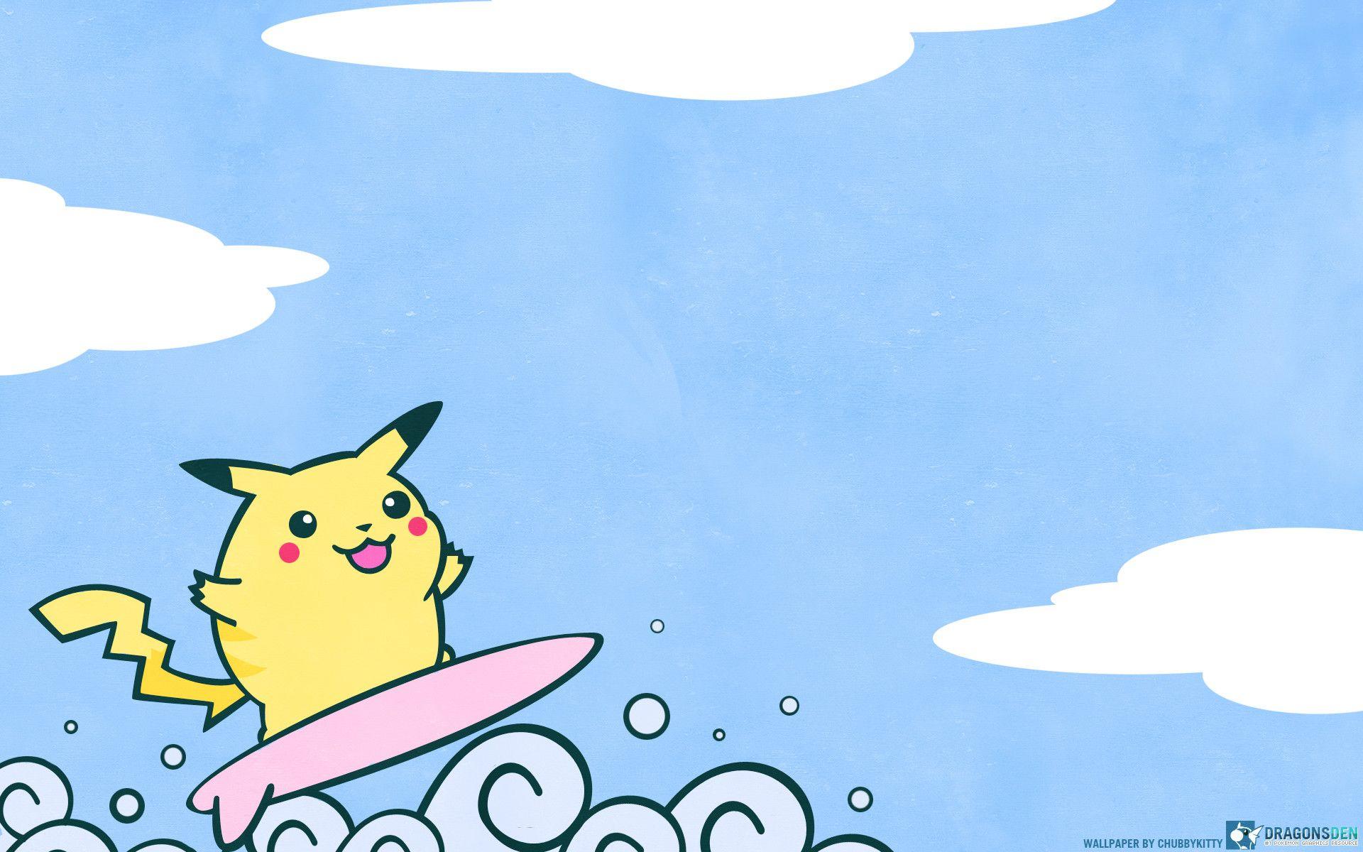 Pikachu su tavola surf, 1920x1200 Full HD+, Desktop