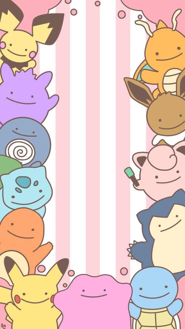 Personaggi Pokémon carini kawaii, 736x1309 Full HD Verticale, iPhone