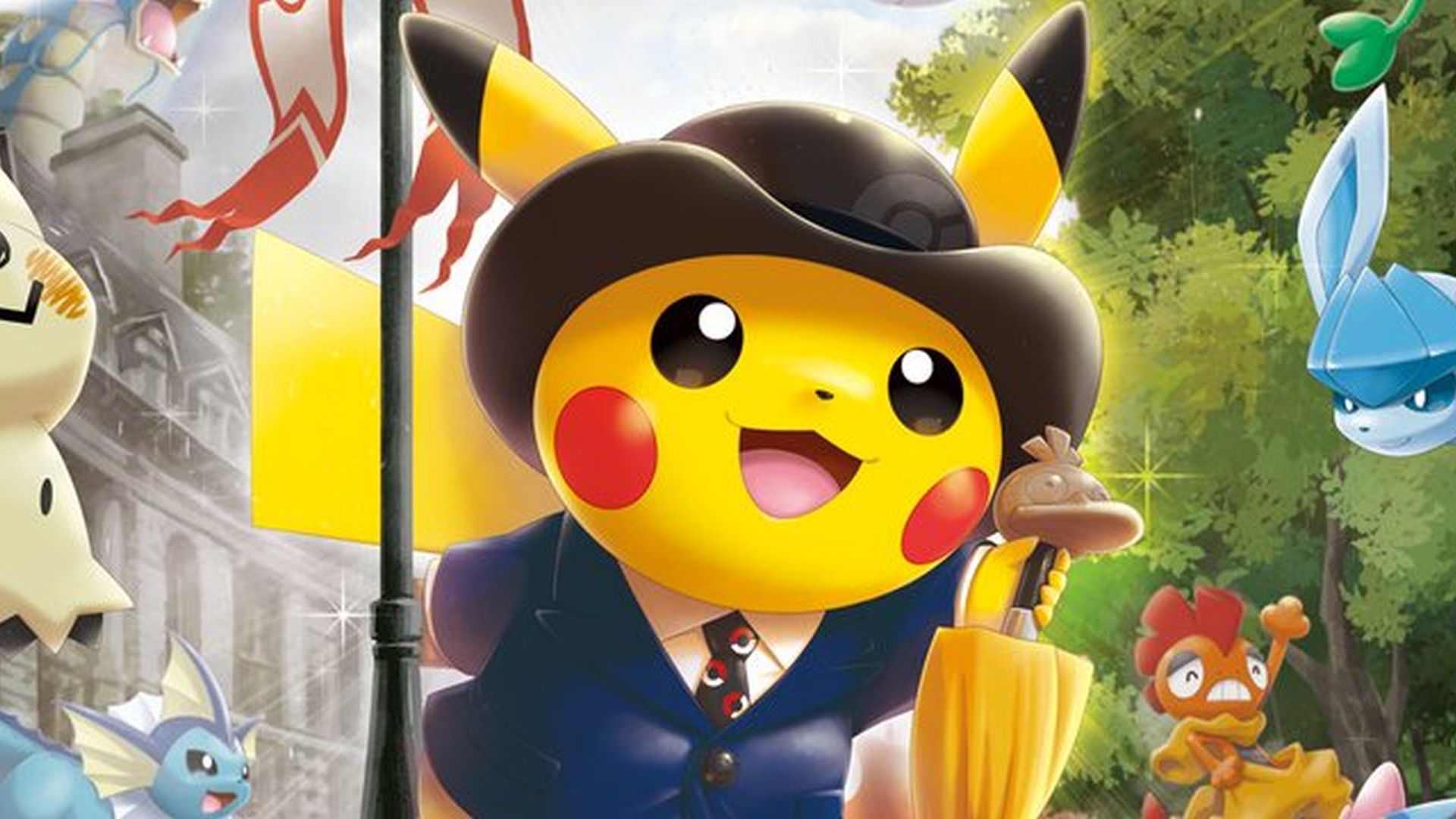 Pikachu con cappello e completo, 1920x1080 1080p, Laptop
