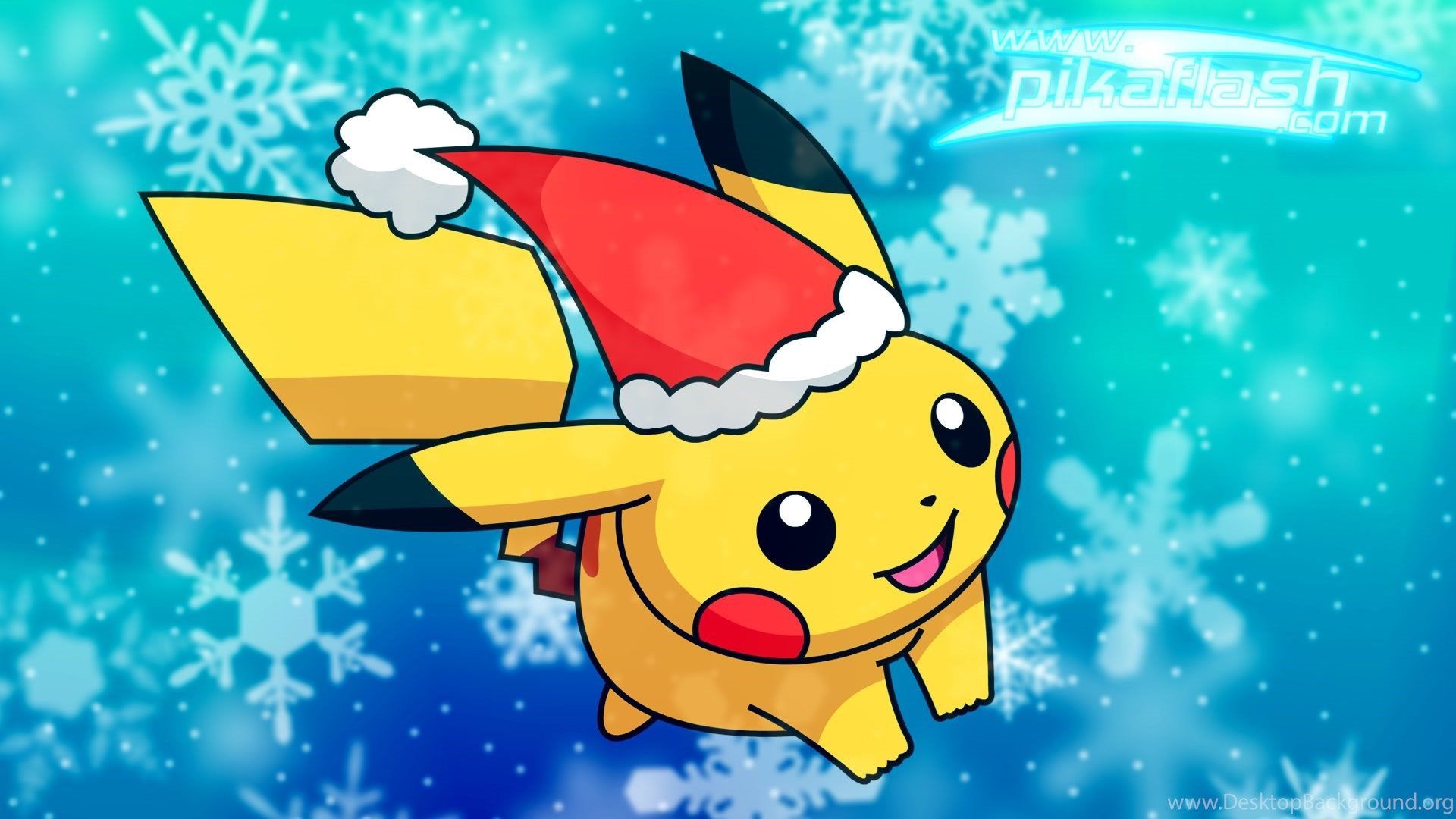 Pikachu con cappello natalizio, Pokémon, 1920x1080 Full HD 1080p, Desktop