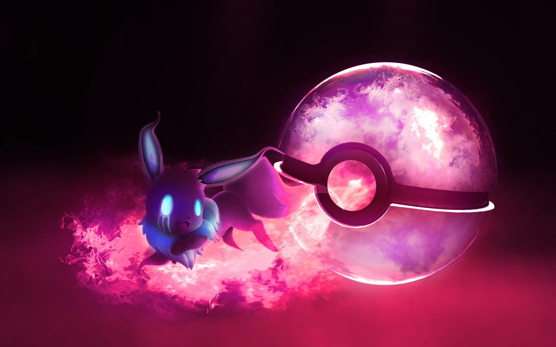 Eevee con Poké Ball fumosa, 1920x1200 Full HD+ WUXGA, iMac