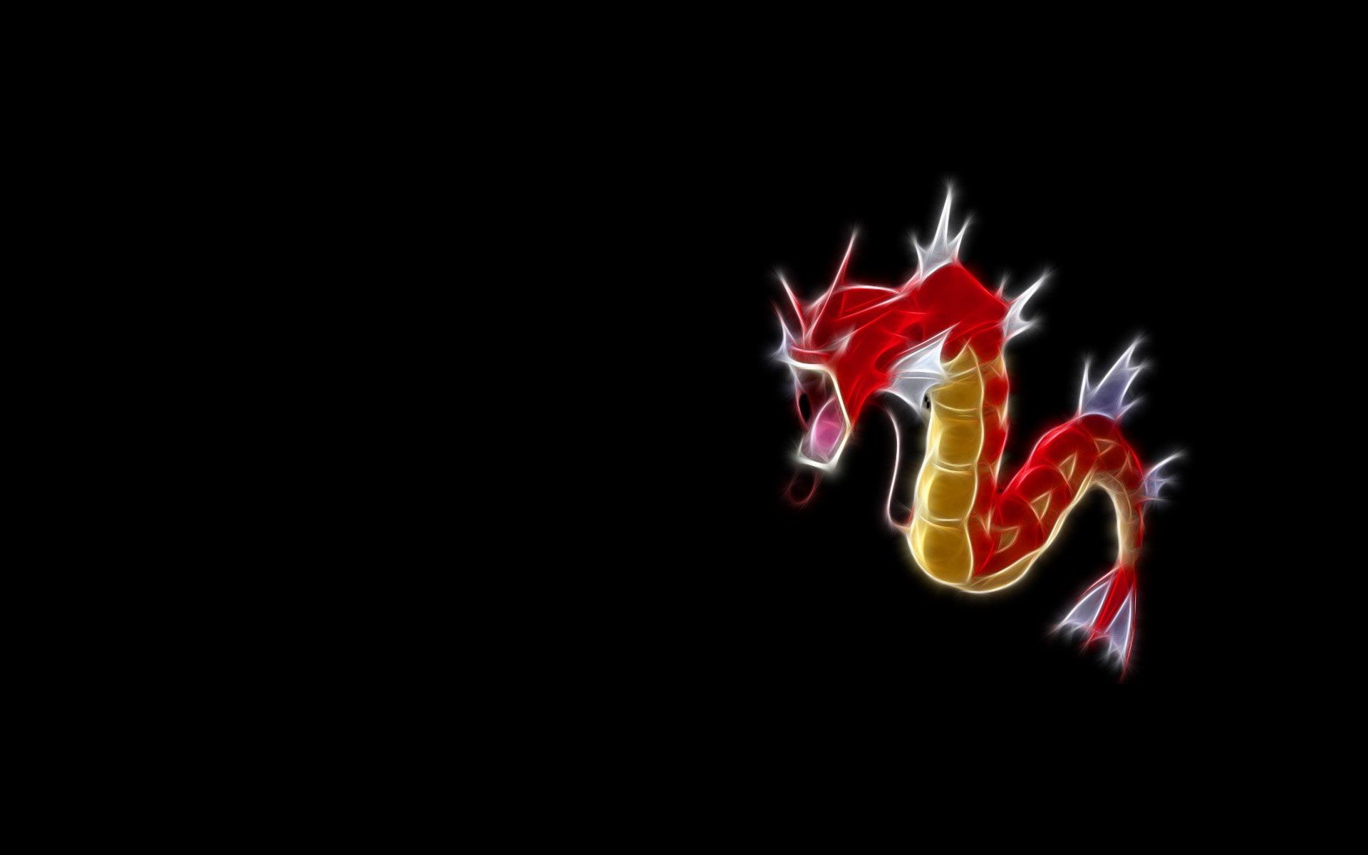 Gyarados cromatico rosso fractal, 1920x1200 Full HD+, PC Desktop