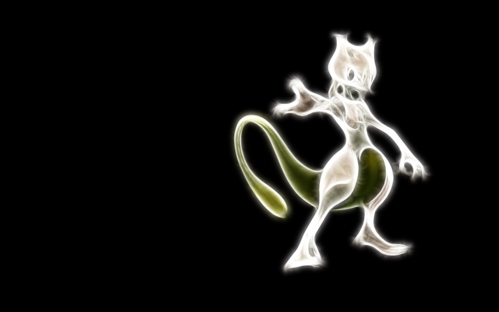 Mewtwo cromatico luminoso, 1920x1200 WUXGA, Desktop