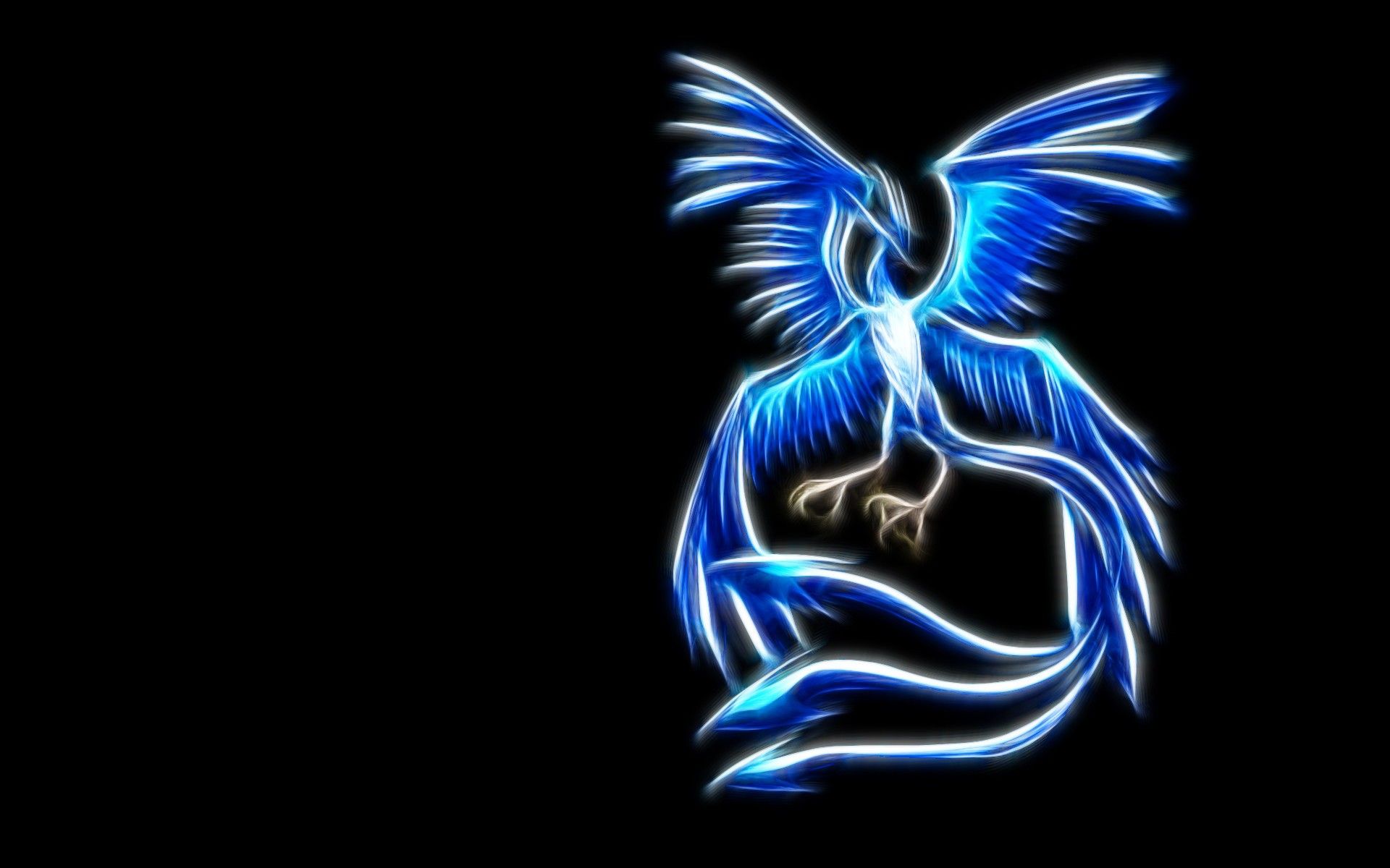 Articuno blu luminoso Pokémon, 1920x1200 WUXGA, Laptop