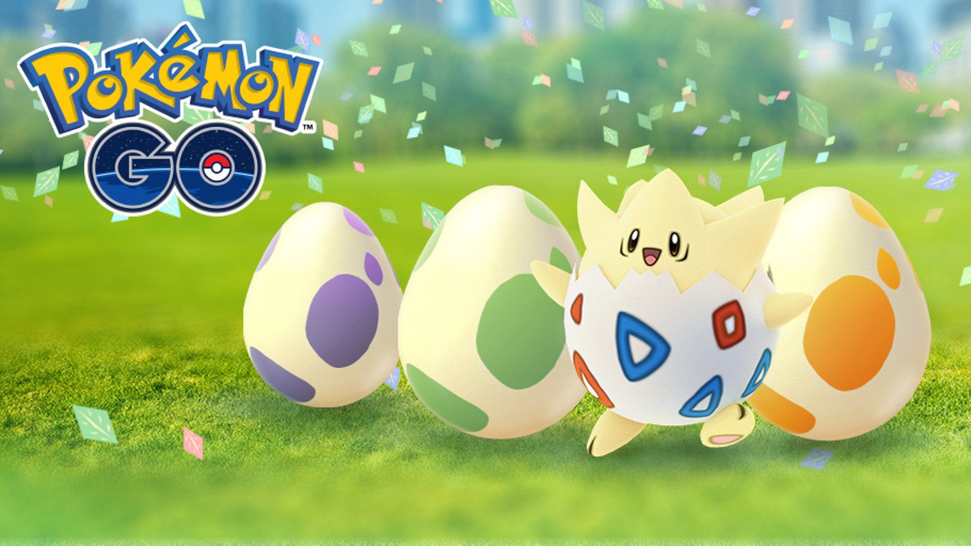 Pokémon Go Togepi uova evento, 1920x1080 Full HD, PC