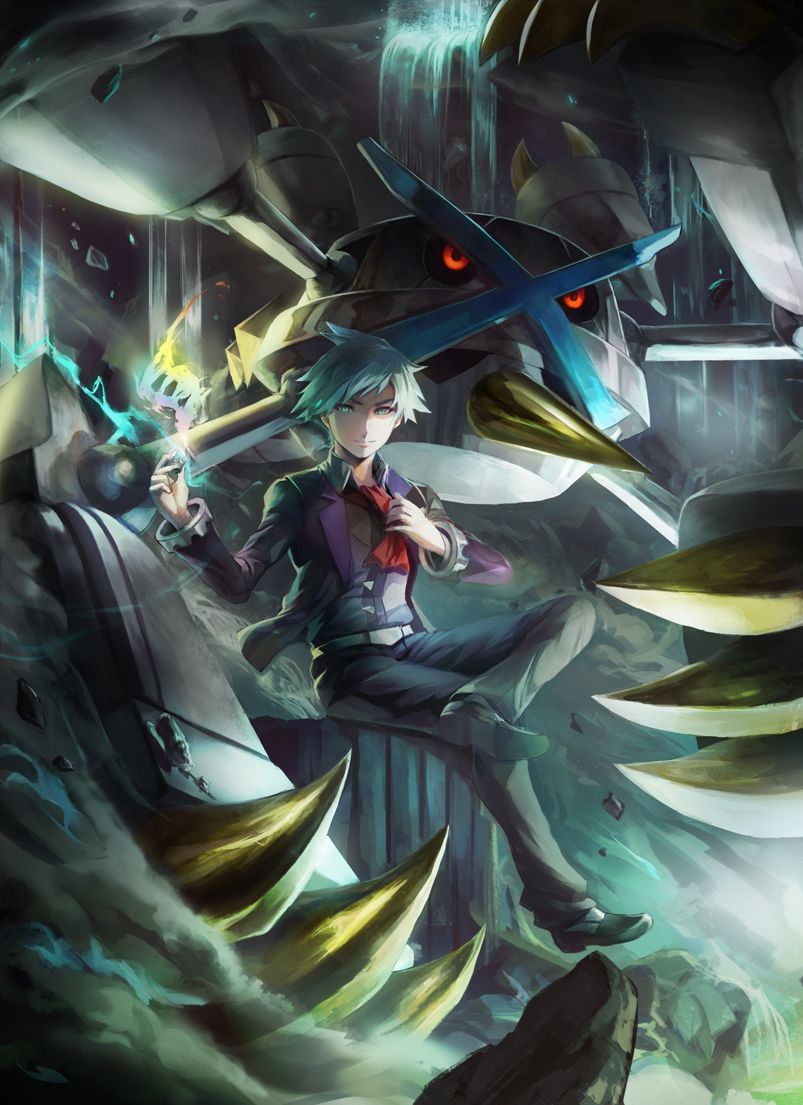 Allenatore con Gyarados cromatico, 803x1105 Verticale, Mobile