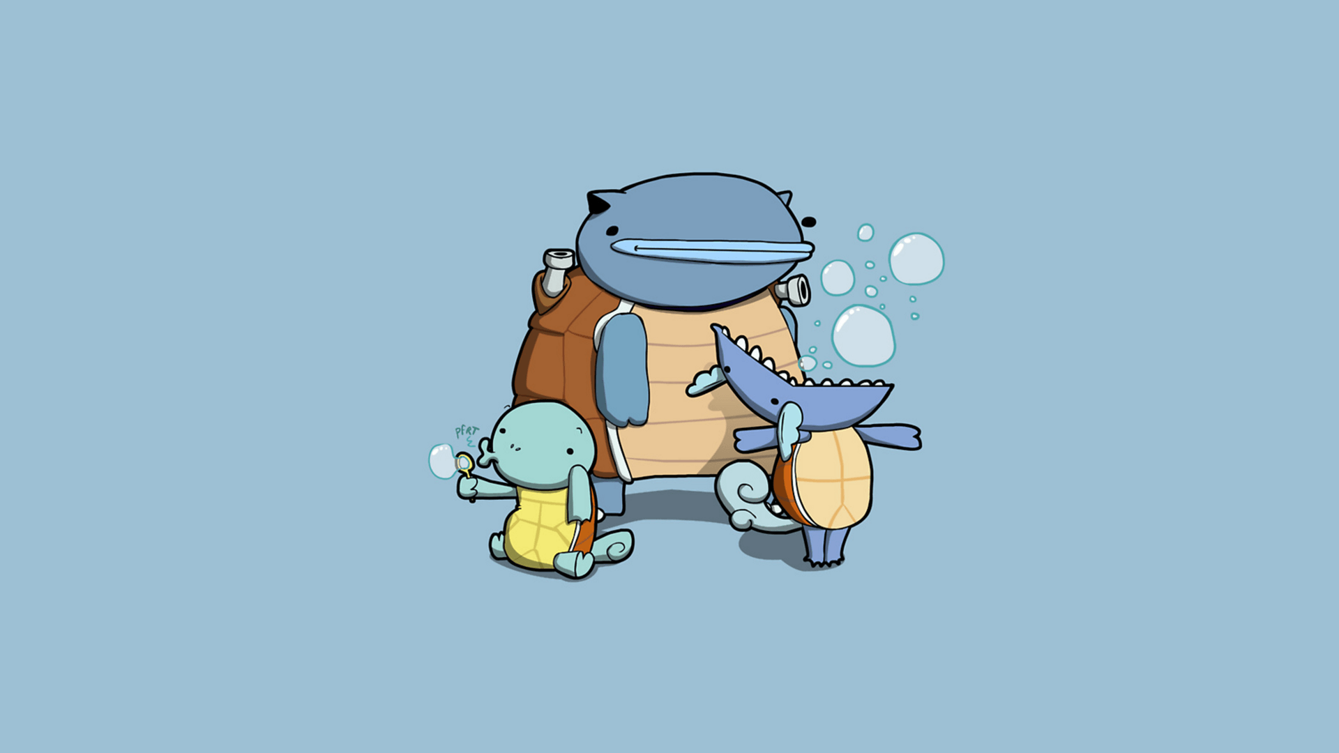 Squirtle e famiglia Pokémon, 1920x1080 1080p, PC Desktop