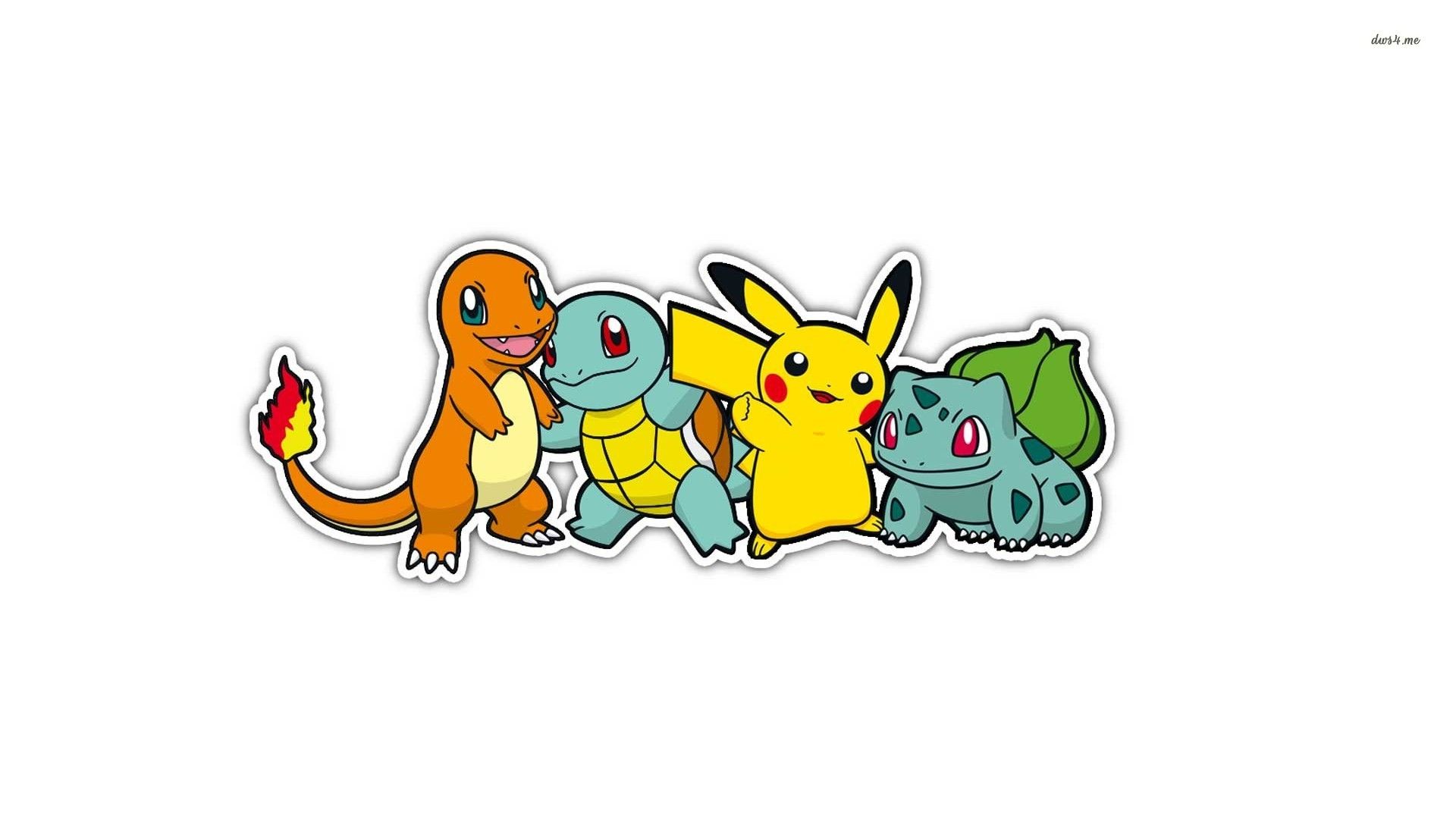 Pikachu Charmander Squirtle Bulbasaur, Pokémon, 1920x1080 1080p, Desktop