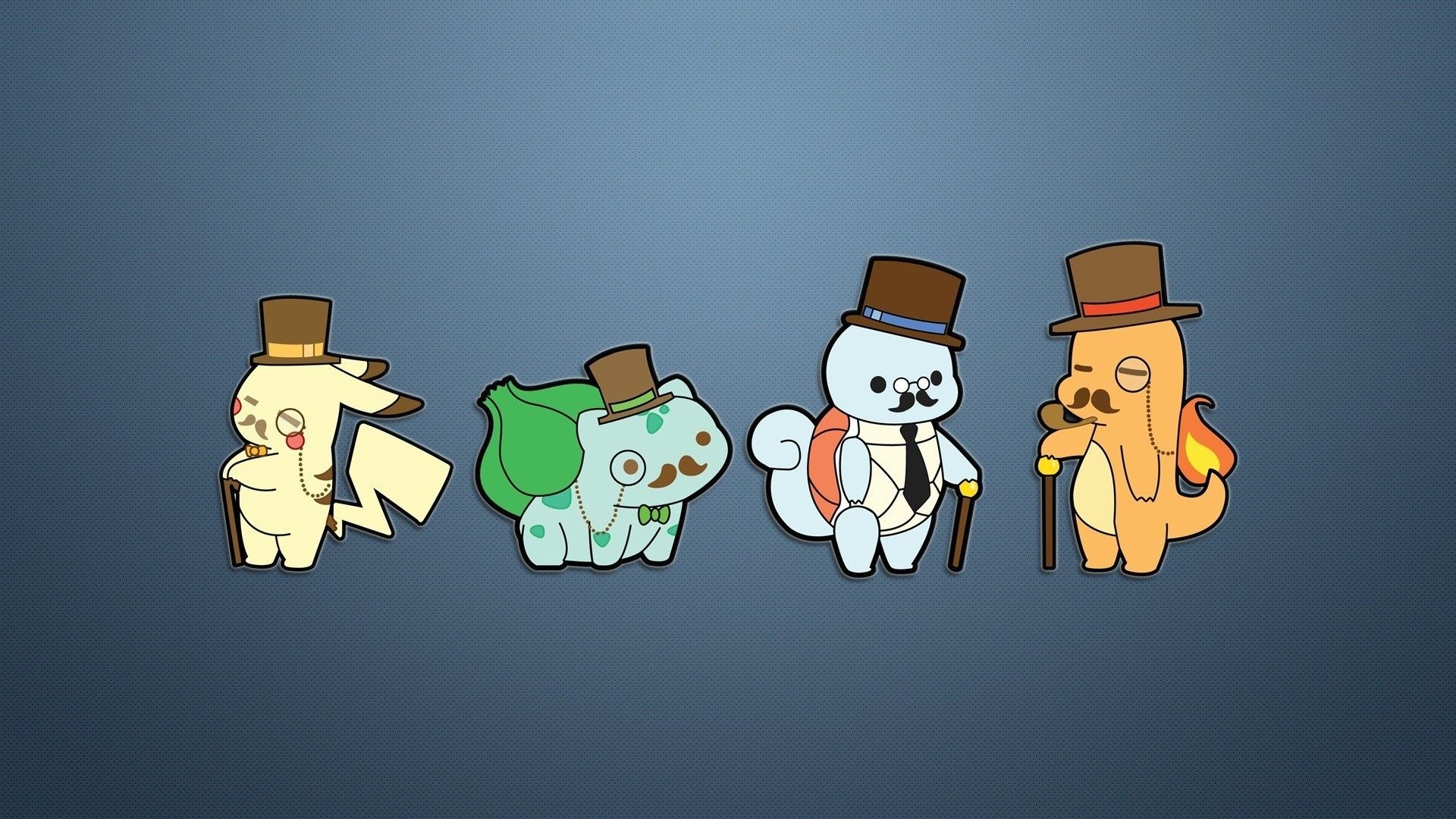 Pokémon con cappelli e bastoni, 1920x1080 Full HD, Desktop