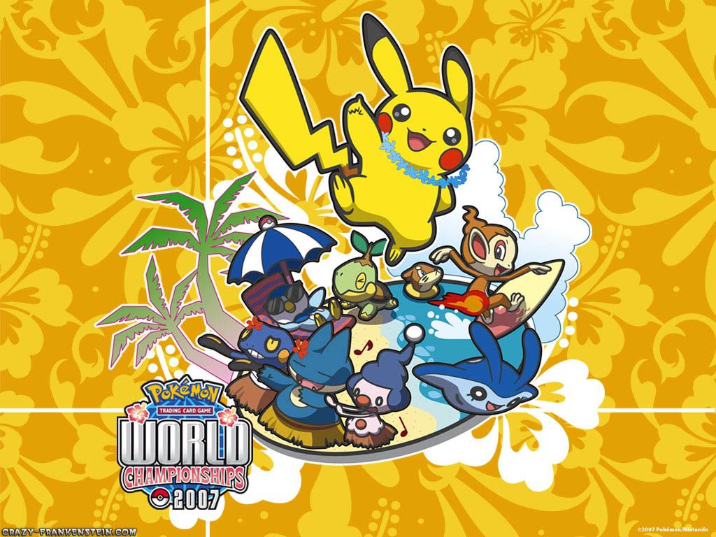 Pikachu e Pokémon spiaggia, 1024x768 HD, PC Desktop