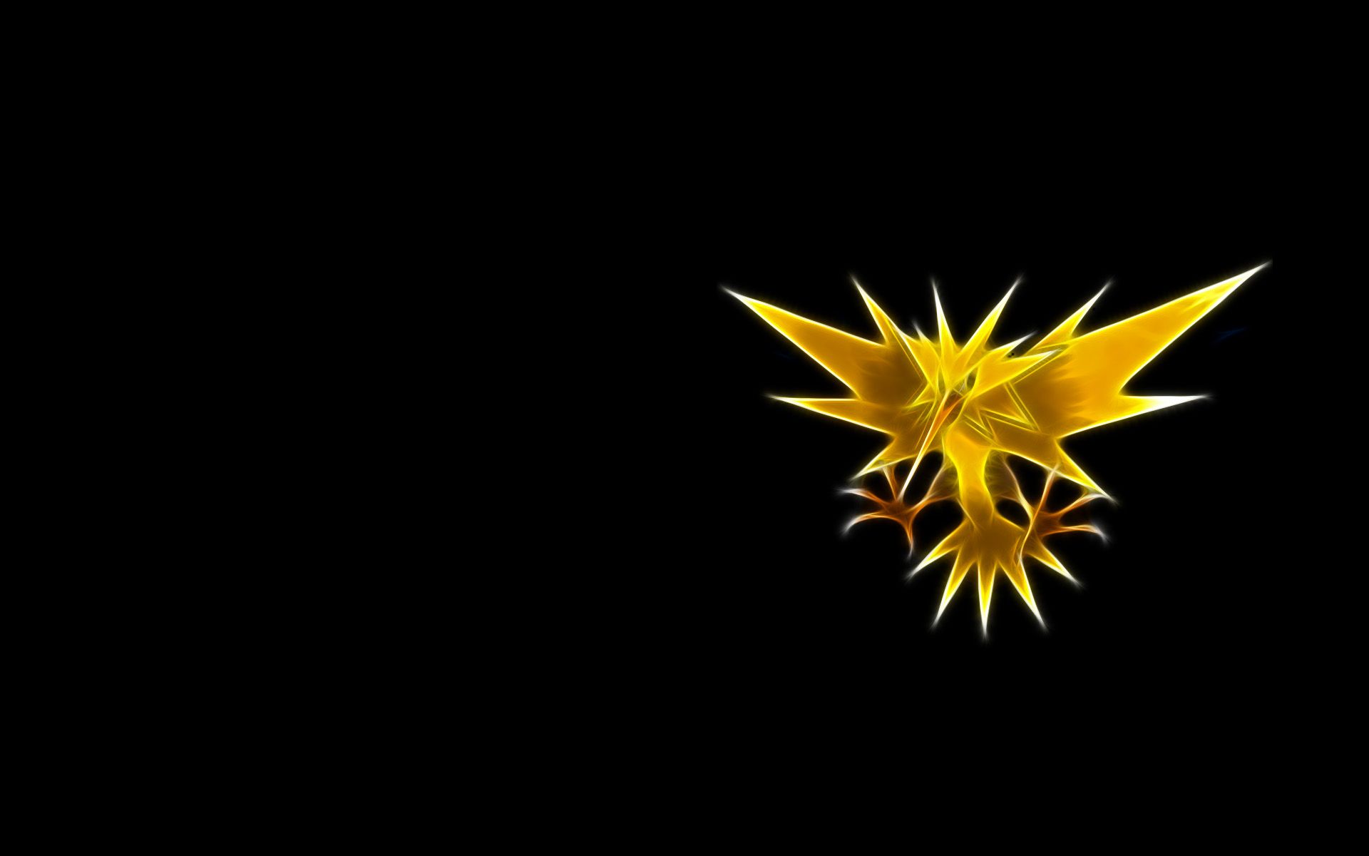 Raichu Pokémon sfondo nero, 1920x1200 Full HD+, iMac