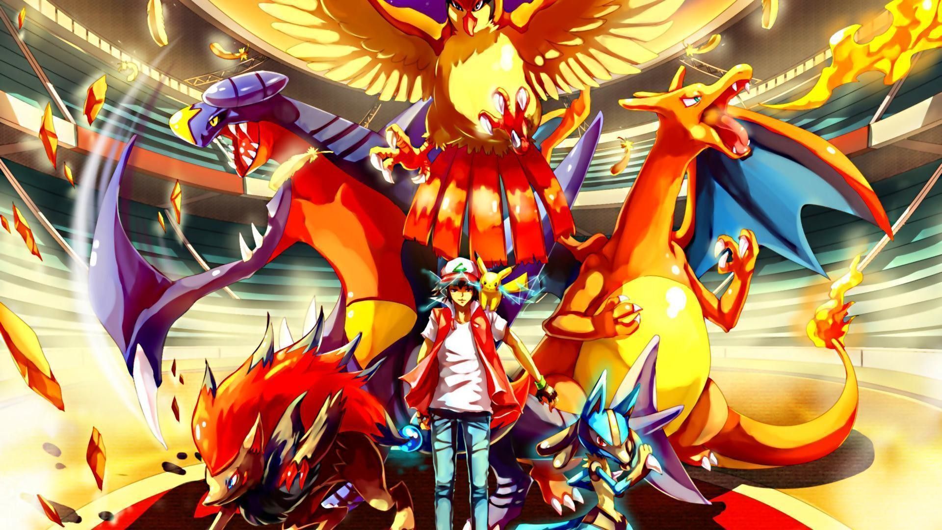 Charizard Mega ed Ho-Oh Pokémon, 1920x1080 1080p, PC Desktop
