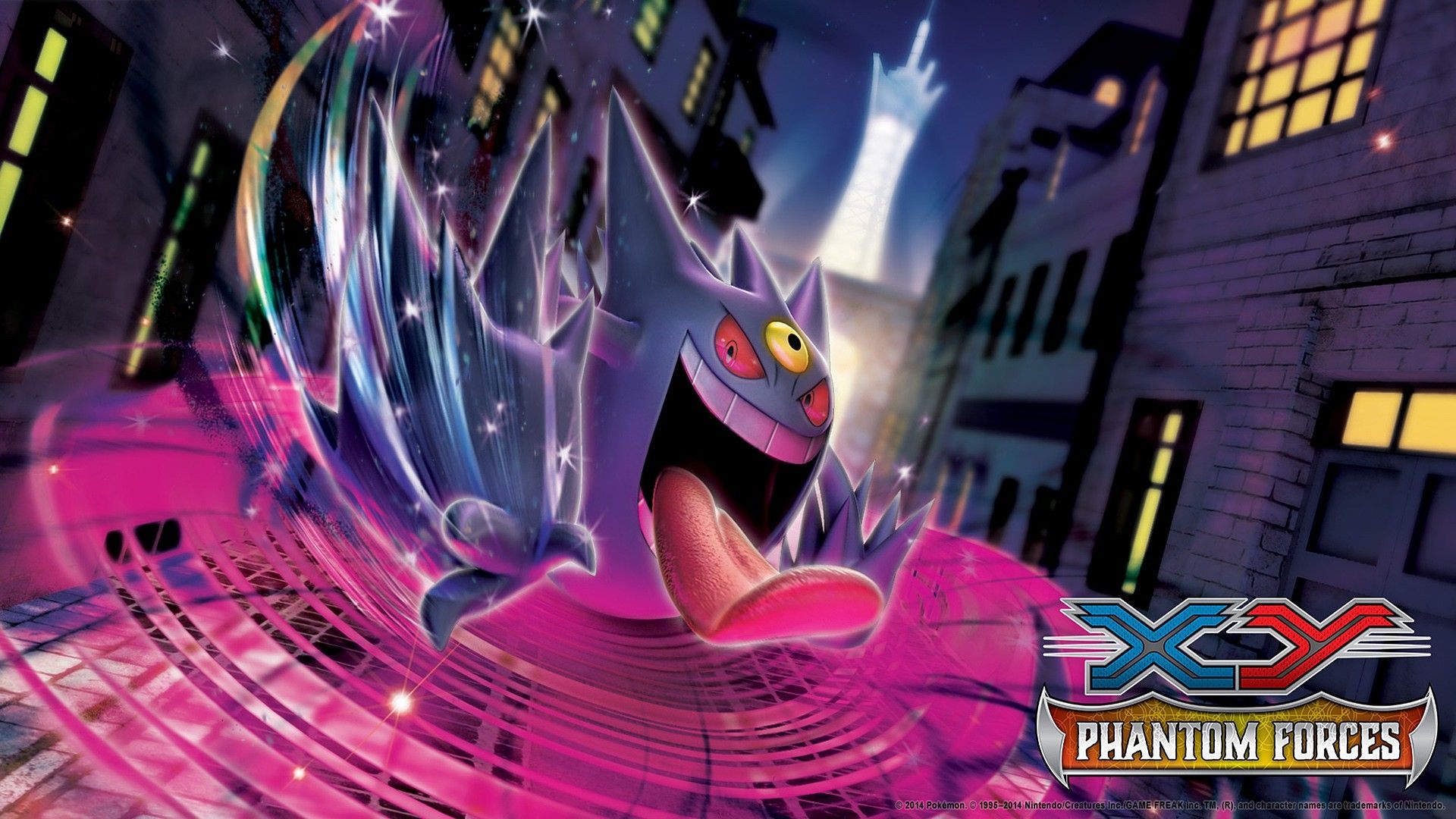 Mega Gengar Pokémon X Y, 1920x1080 Full HD, PC Desktop