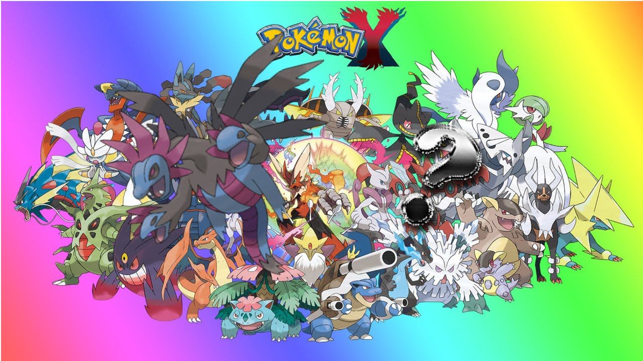 Pokemon X mega evoluzioni gruppo, 1280x720 720p, iMac