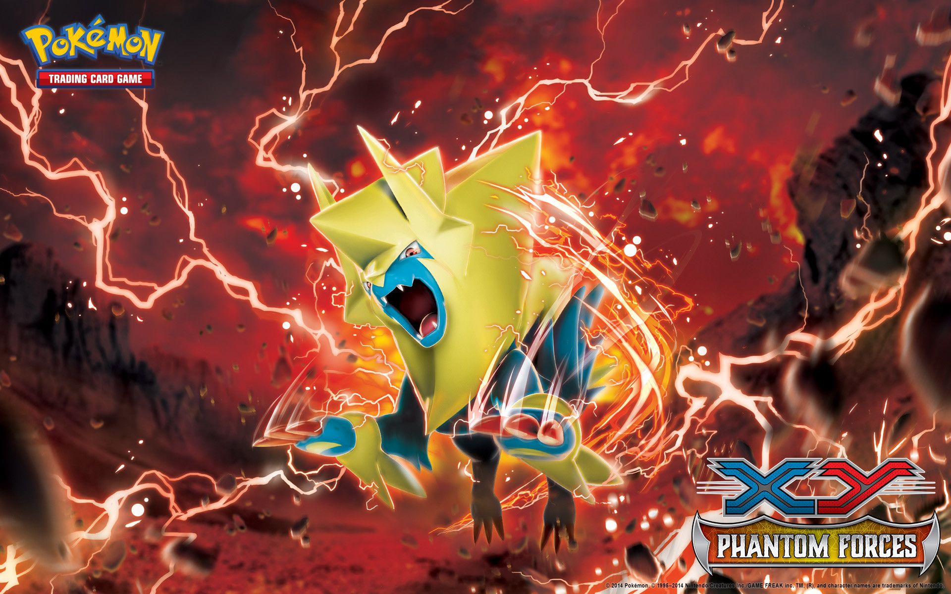 Mega Manectric Pokémon carte, 1920x1200 WUXGA, Laptop