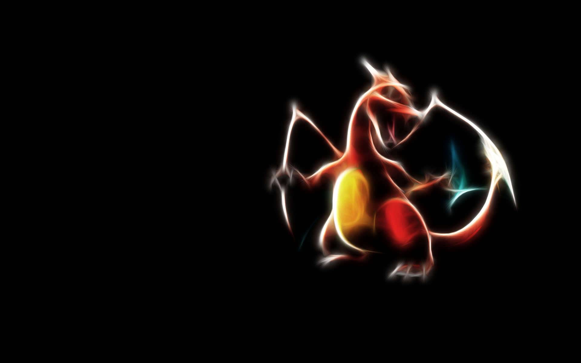 Charizard fractal Pokémon, 1920x1200 Full HD+, Laptop