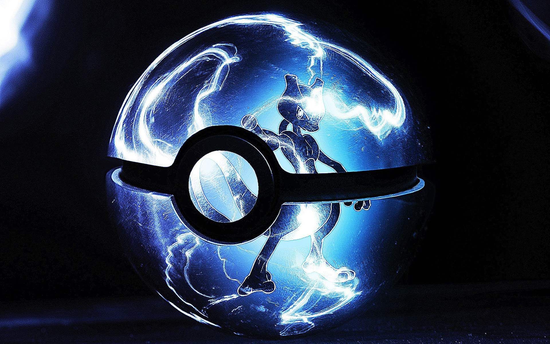 Pokéball con fulmini elettrici, 1920x1200 Full HD+, Desktop
